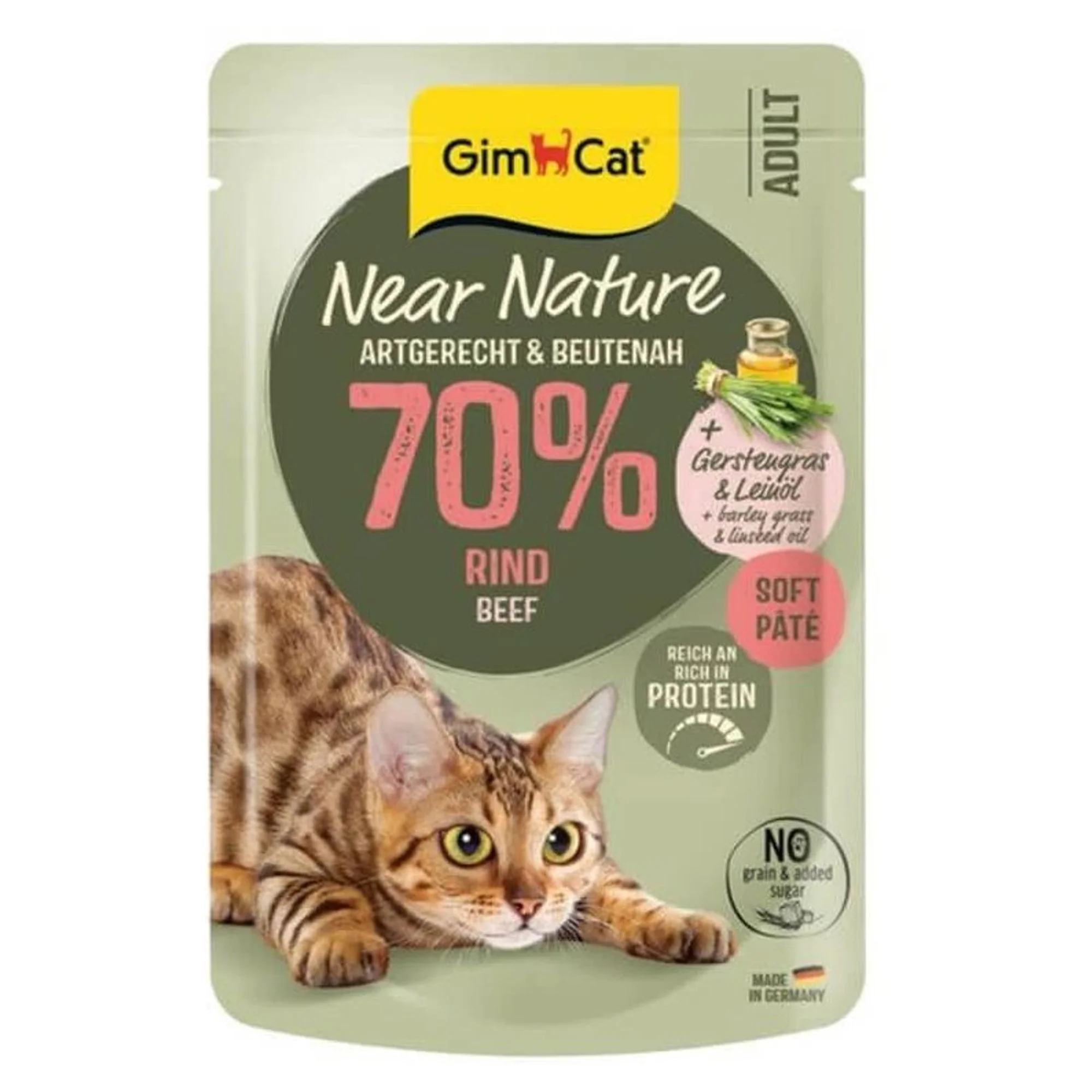 GimCat Gimcat Near Nature Sığır Etli 85 G