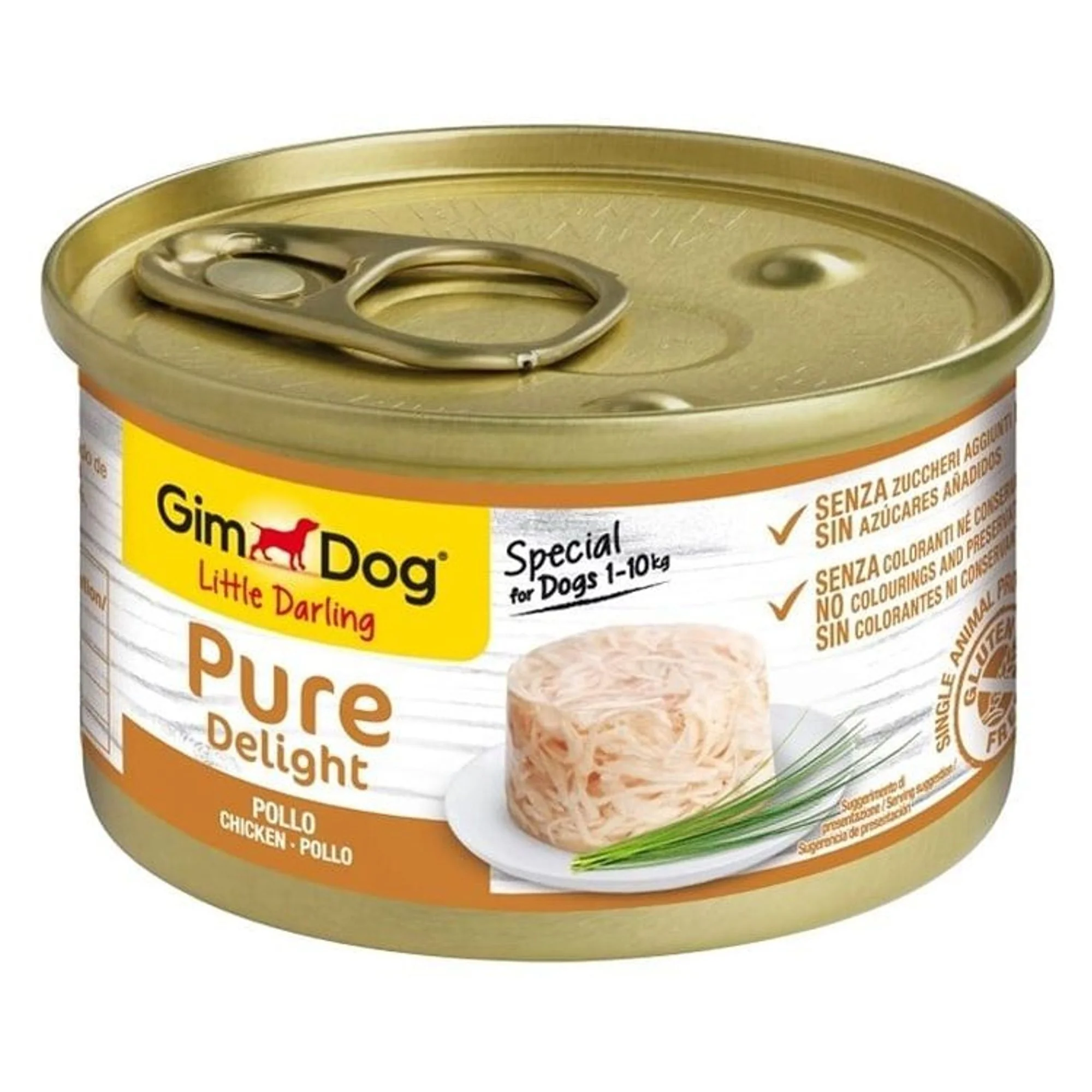 GimDog Little Darling Pure Delight Tavuklu Konserve Köpek Maması 85 G