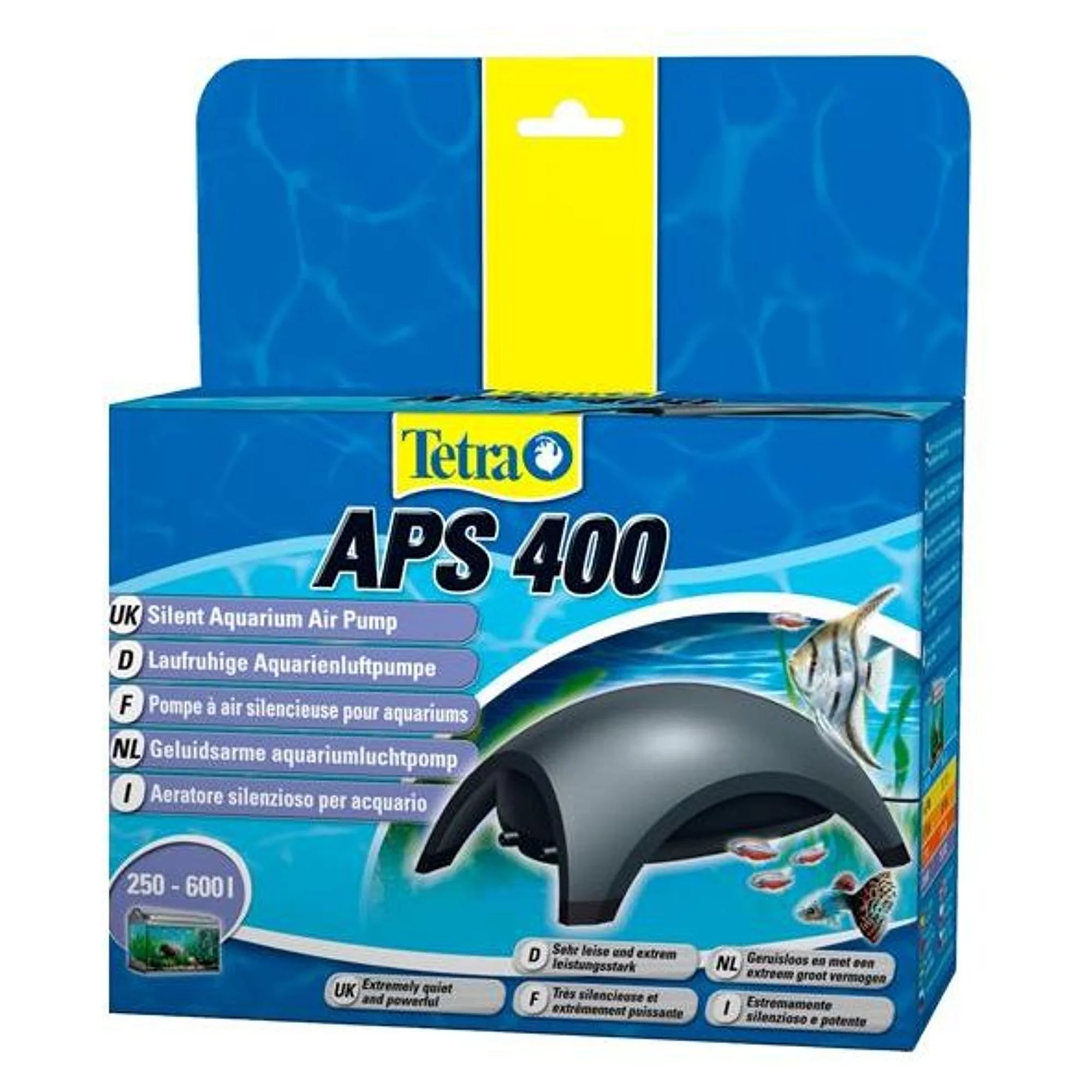 Tetra APS 400 Sessiz Hava Motoru - Siyah - 250/600L Akvaryum