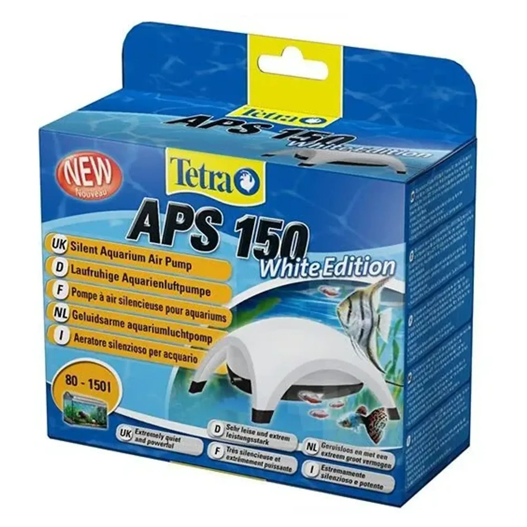 Tetra APS 150 Hava Motoru - Beyaz - 80/150LT Akvaryum
