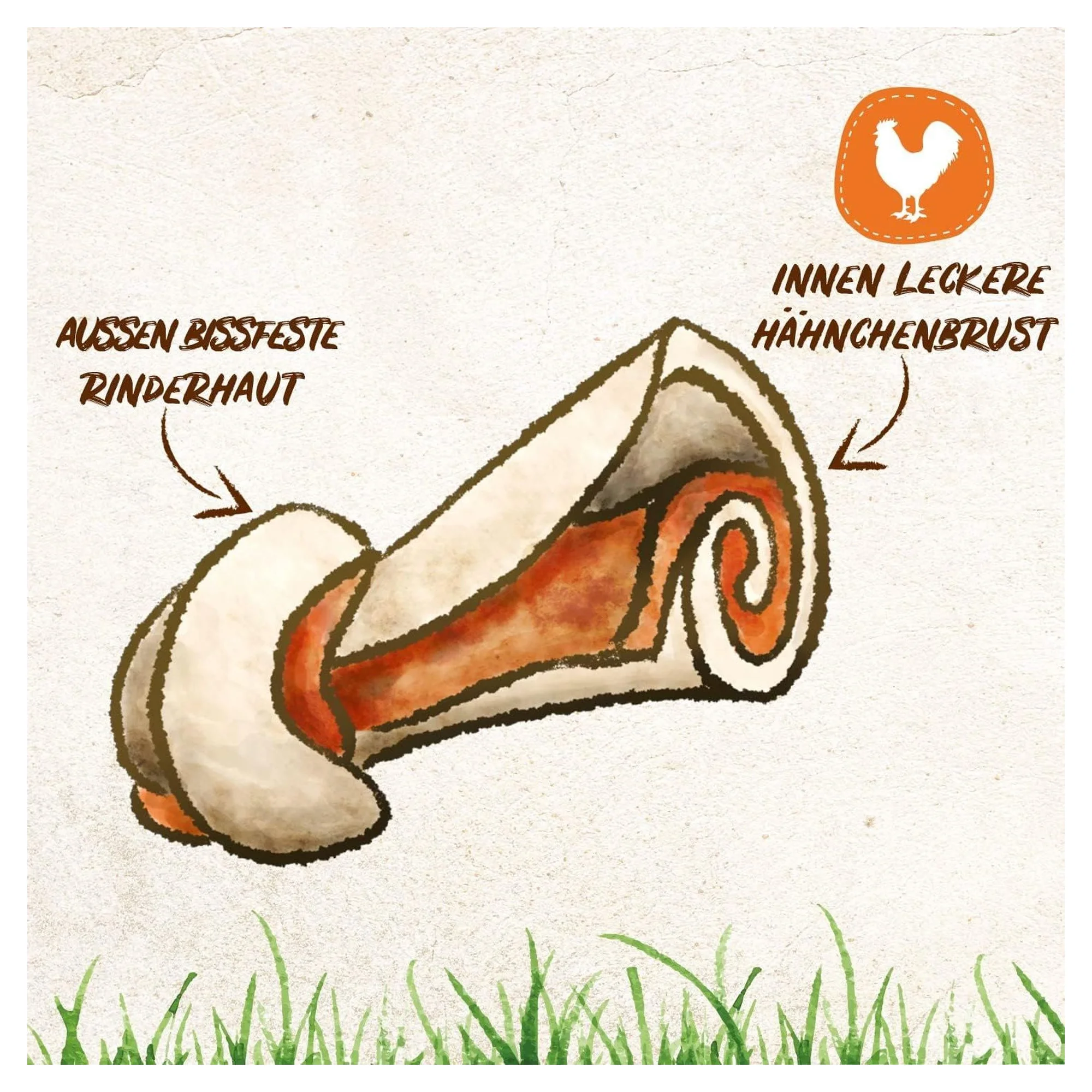 8in1 Delights Bones Tavuklu Düğümlü Tartar Önleyici Köpek Ağız Bakım Kemiği 10CM 35 G — Parçalanabilir, 45 g — Görsel 2