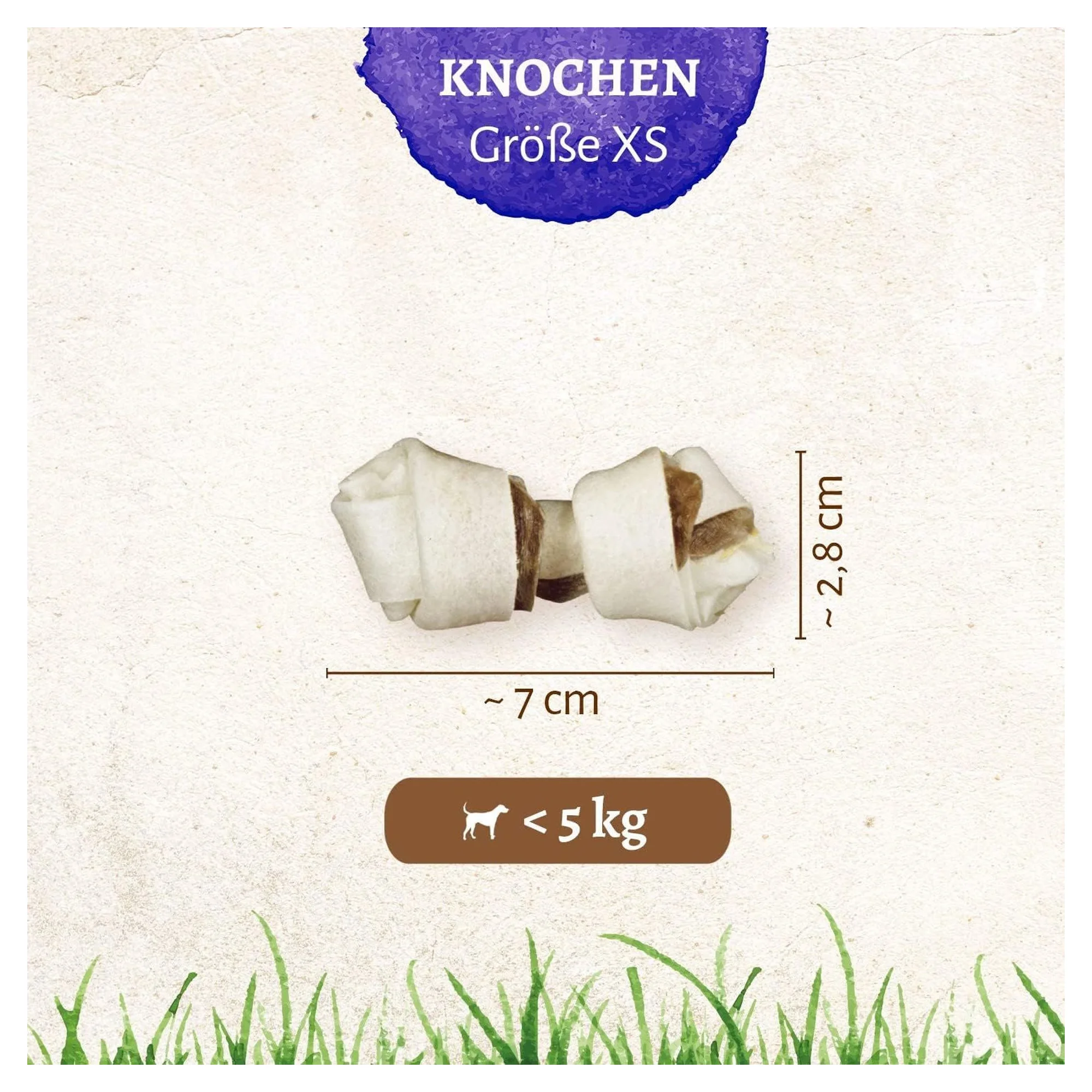 8in1 Delights Sığır Etli Köpek Ödül Kemiği XS 84 G — Ödül Maması, 95 g — Görsel 3
