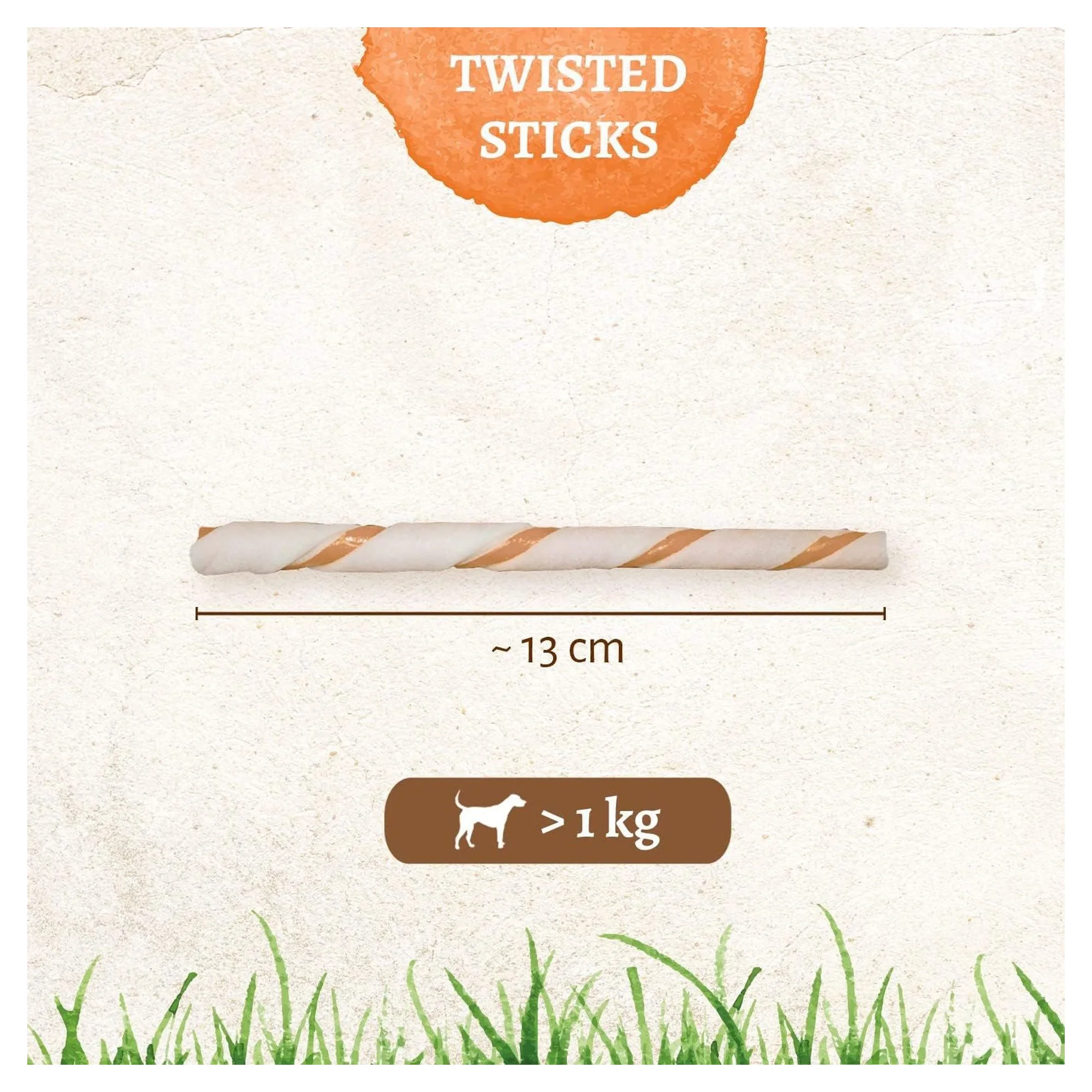8in1 Delights Tavuklu Burgu Çubuk Köpek Ödül Kemiği 55 G — Ödül Maması, 60 g — Görsel 3