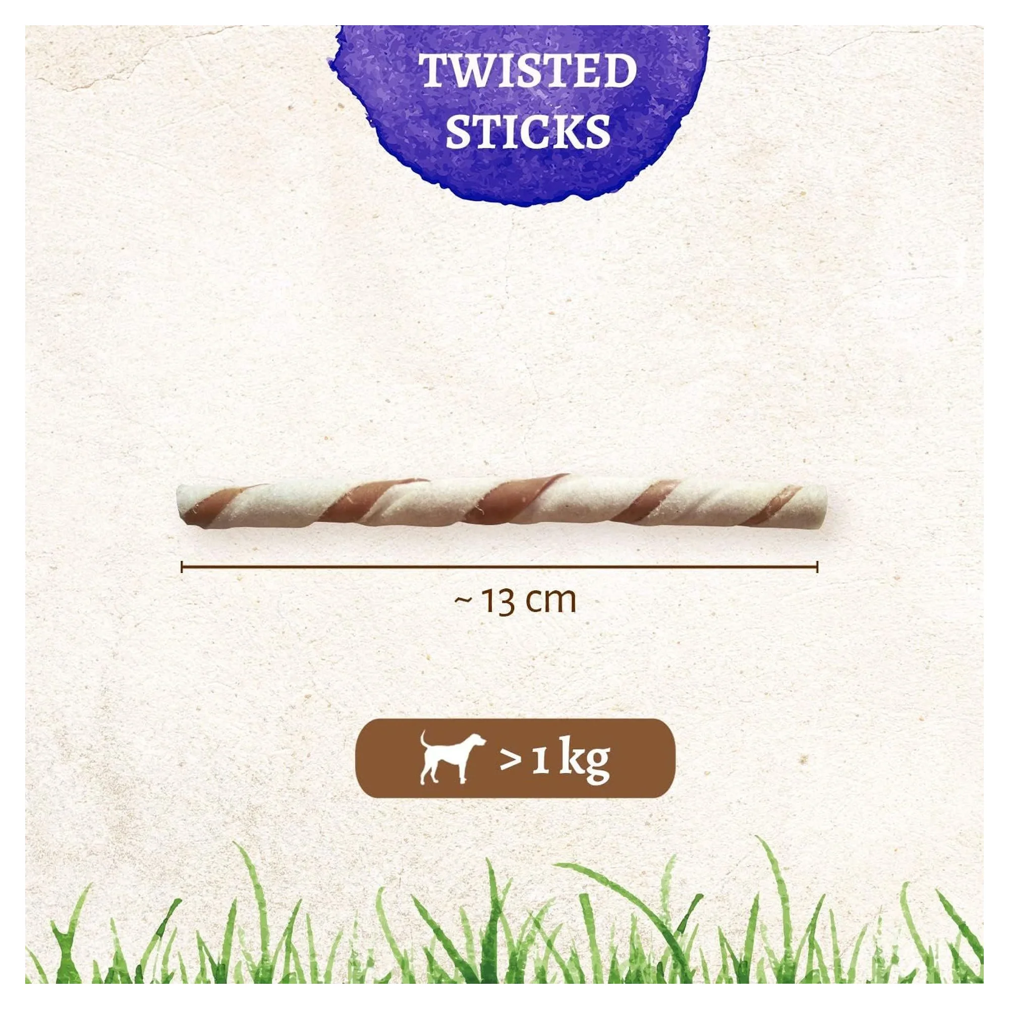 8in1 Delights Sığır Etli Burgu Çubuk Köpek Ödül Kemiği 55 G — Ödül Maması, 70 g — Görsel 3