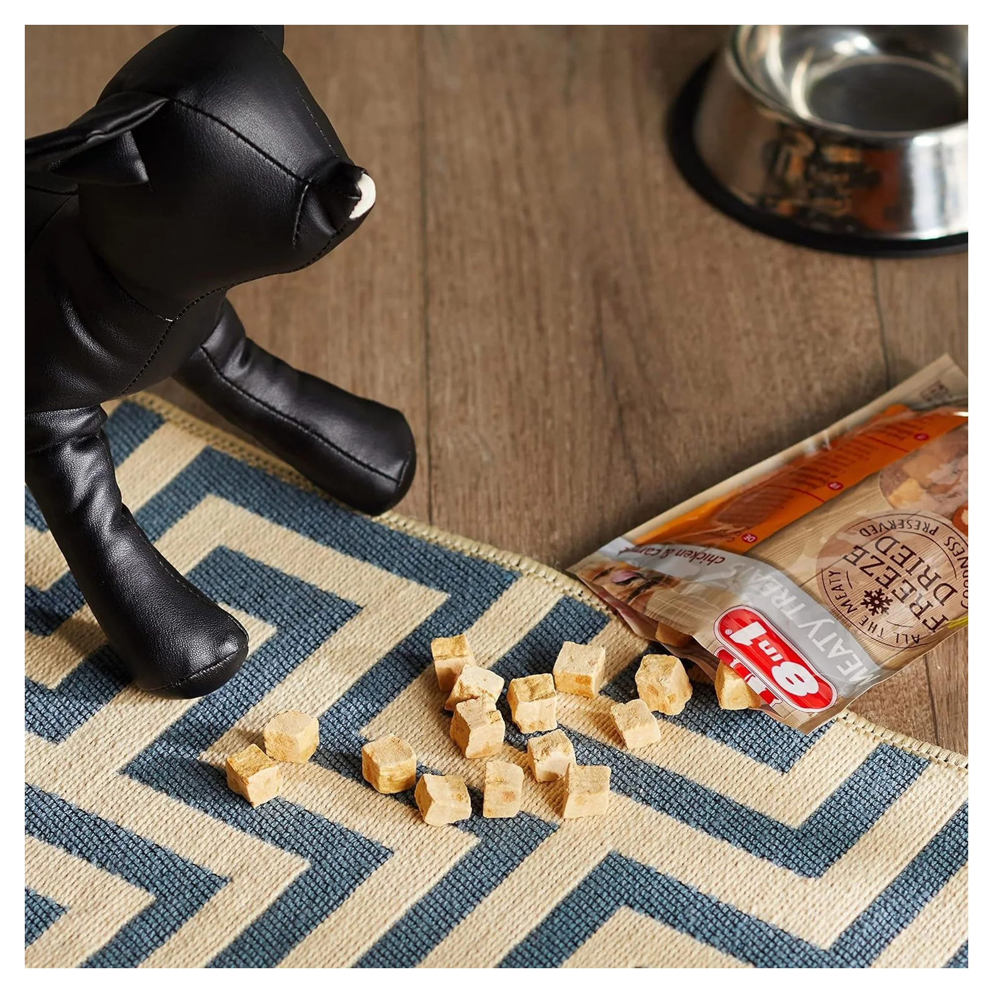 8in1 Meaty Treats Freeze Dried Tavuklu ve Havuçlu Köpek Ödül Maması 50 G — Normal, 60 g — Görsel 3