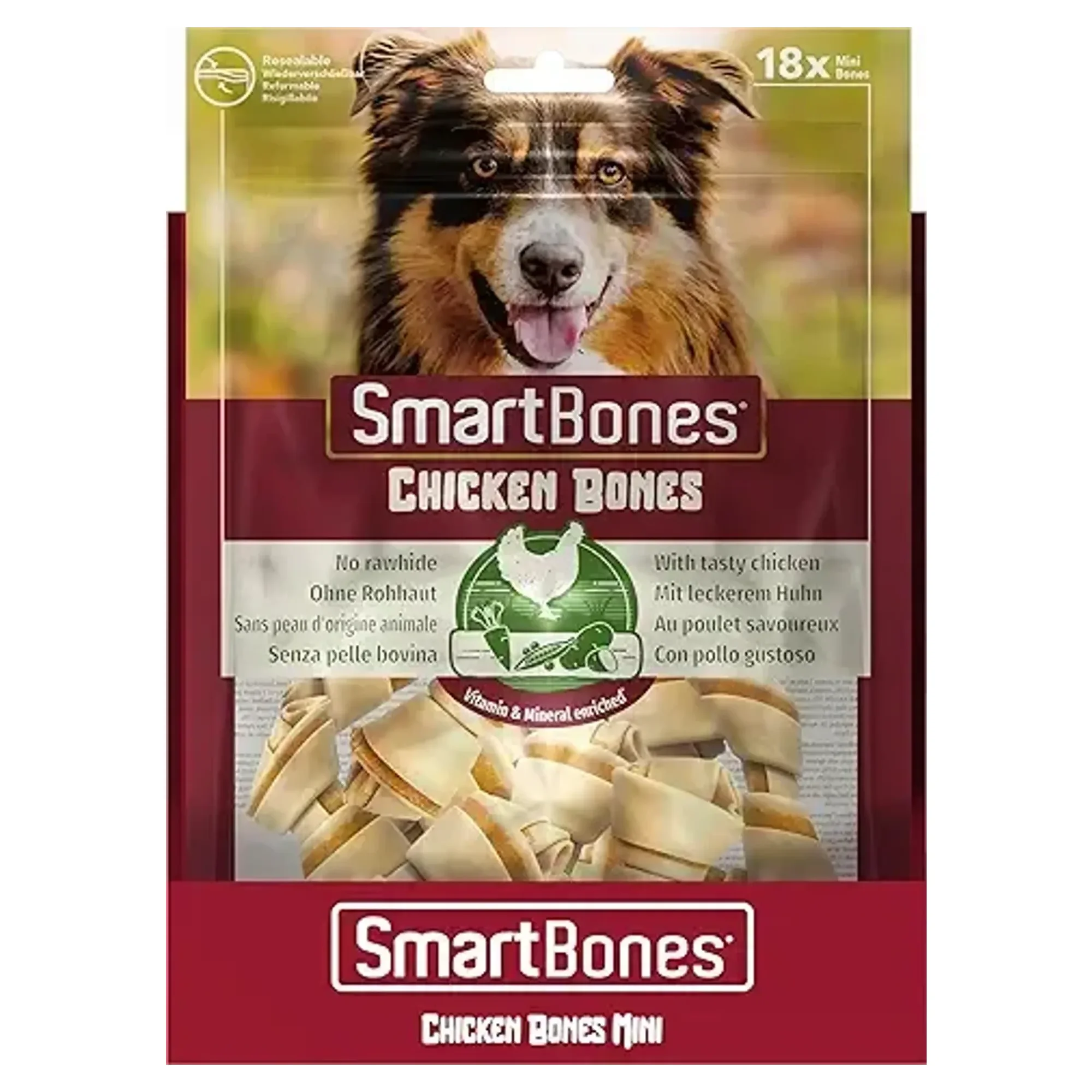 Smartbones SmartBones Tavuklu Düğümlü Küçük Irk Köpek Ödül Maması 18'li 288G