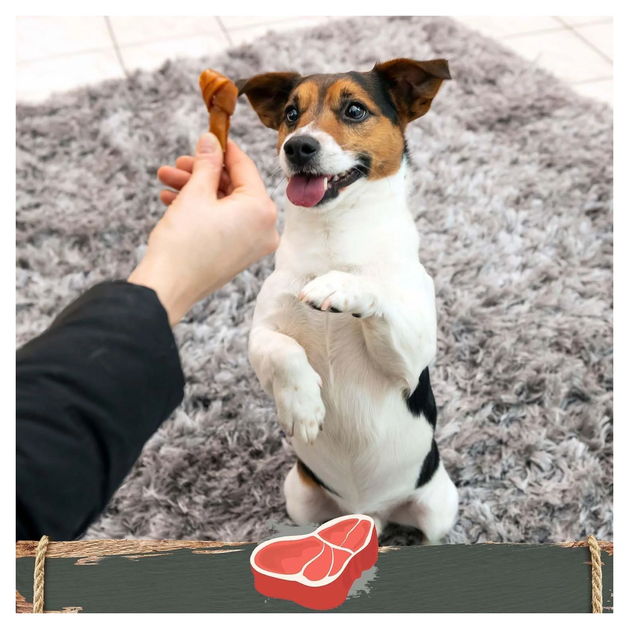 SmartBones Sığır Etli Küçük Irk Köpek Ödül Maması 8'li 128 G — Kuru, 140 g — Görsel 3