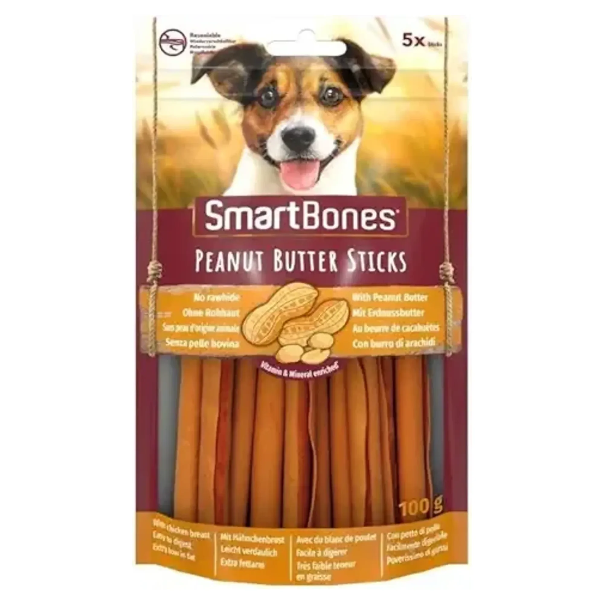 Smartbones Peanutbutter Sticks 5 Parça