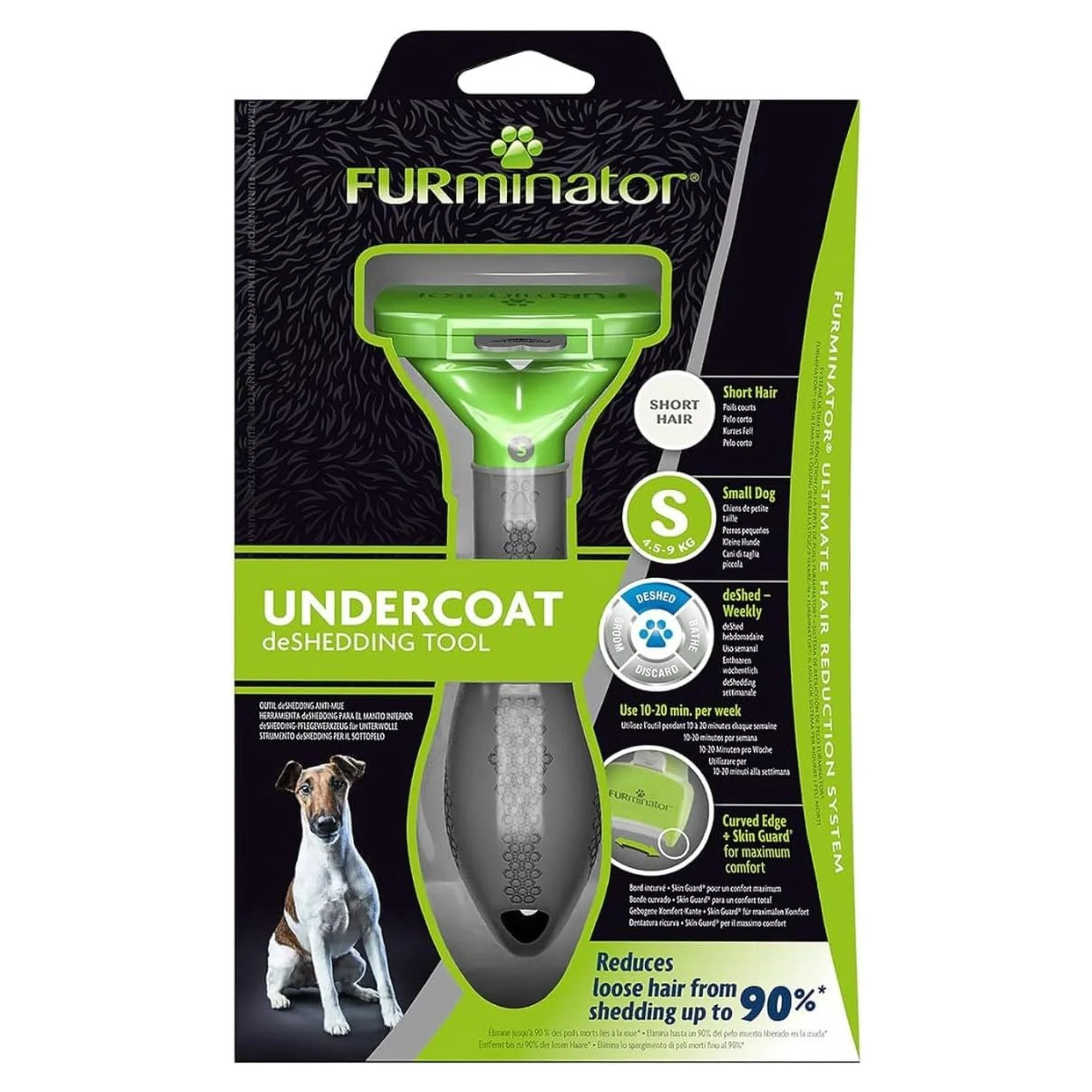 Tetra Furminator Furminator Shorthair Dog S — Taraklar ve Fırçalar, 150 g — Görsel 3