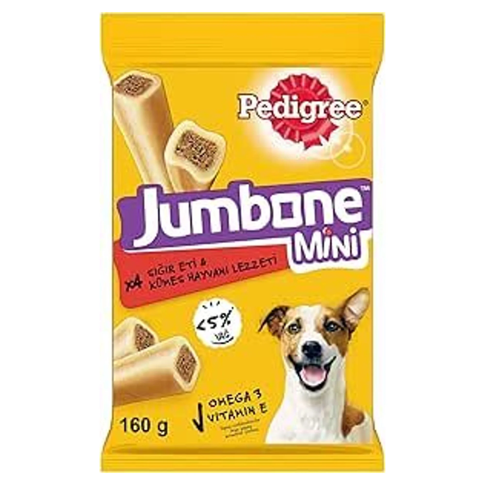 Pedigree Jumbone Small Yetişkin Köpek Dolgulu Ödül Maması 160 G