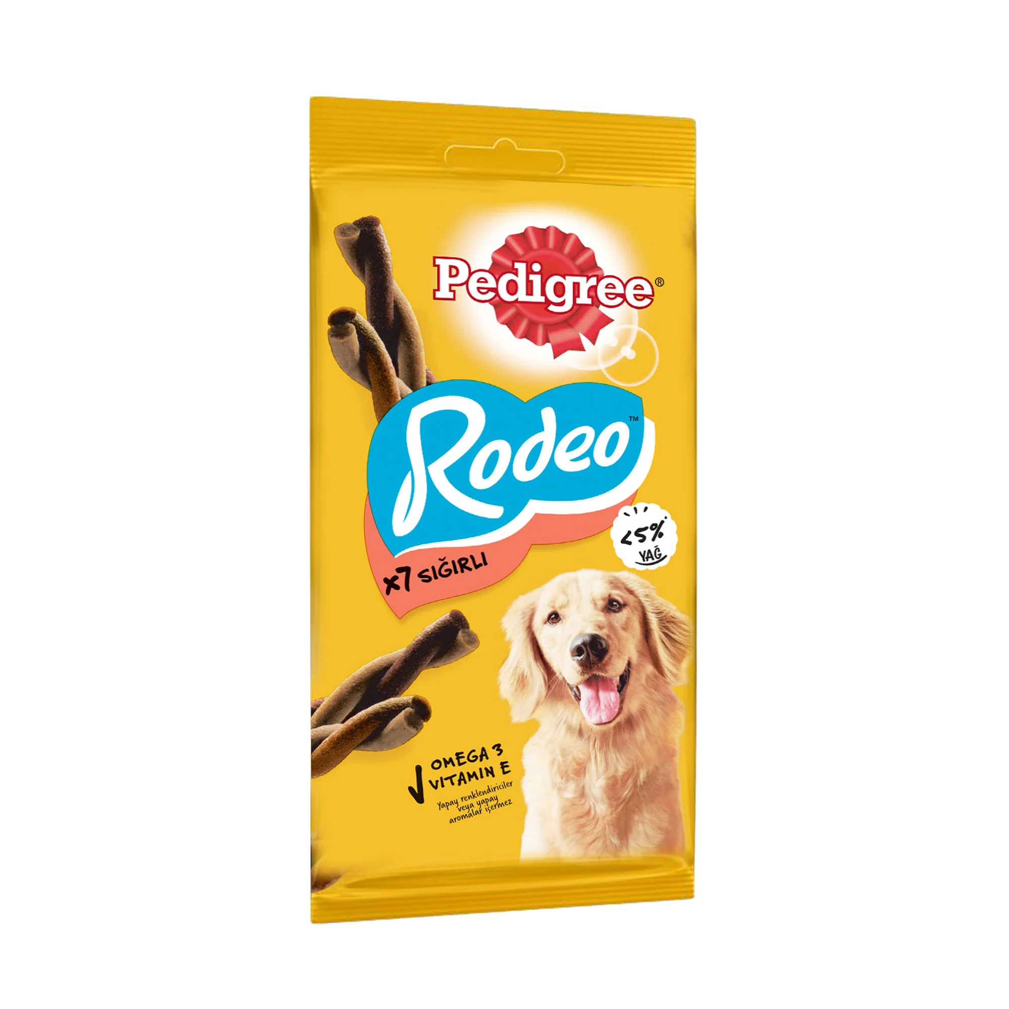 Pedigree Rodeo Sığır Etli Yetişkin Köpek Ödül Çubuğu 123 G