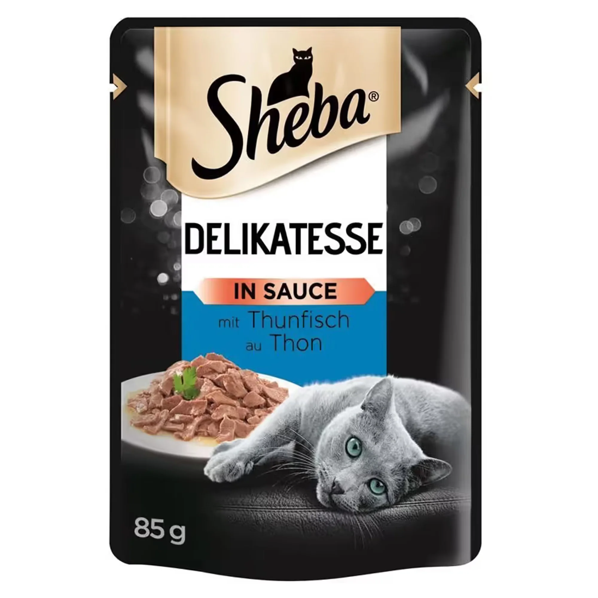 Sheba Sheba Pouch Ton Balıklı Soslu Yaş Kedi Maması 85 G