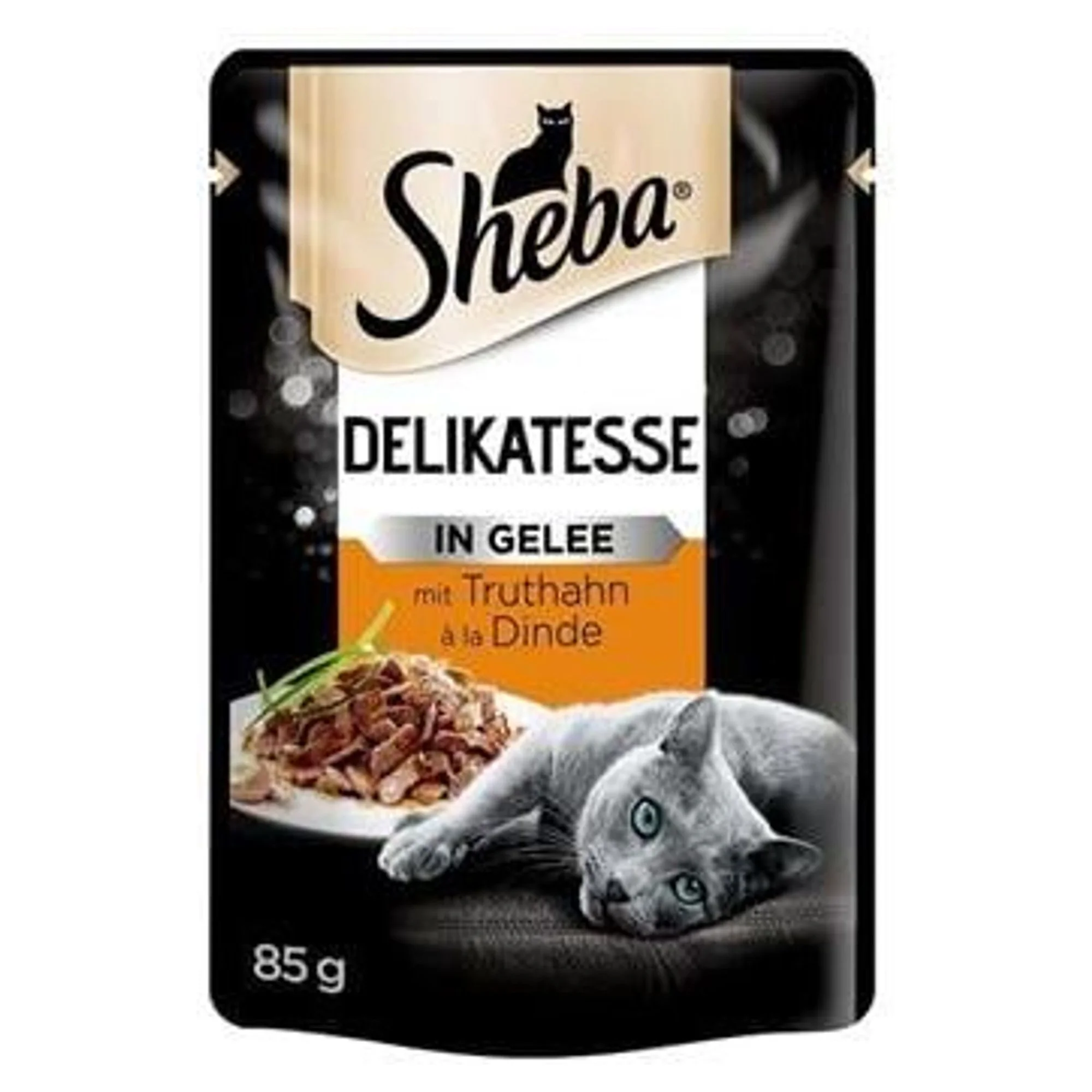 Sheba Sheba Pouch Hindili Yetişkin Kedi Konservesi 85 G
