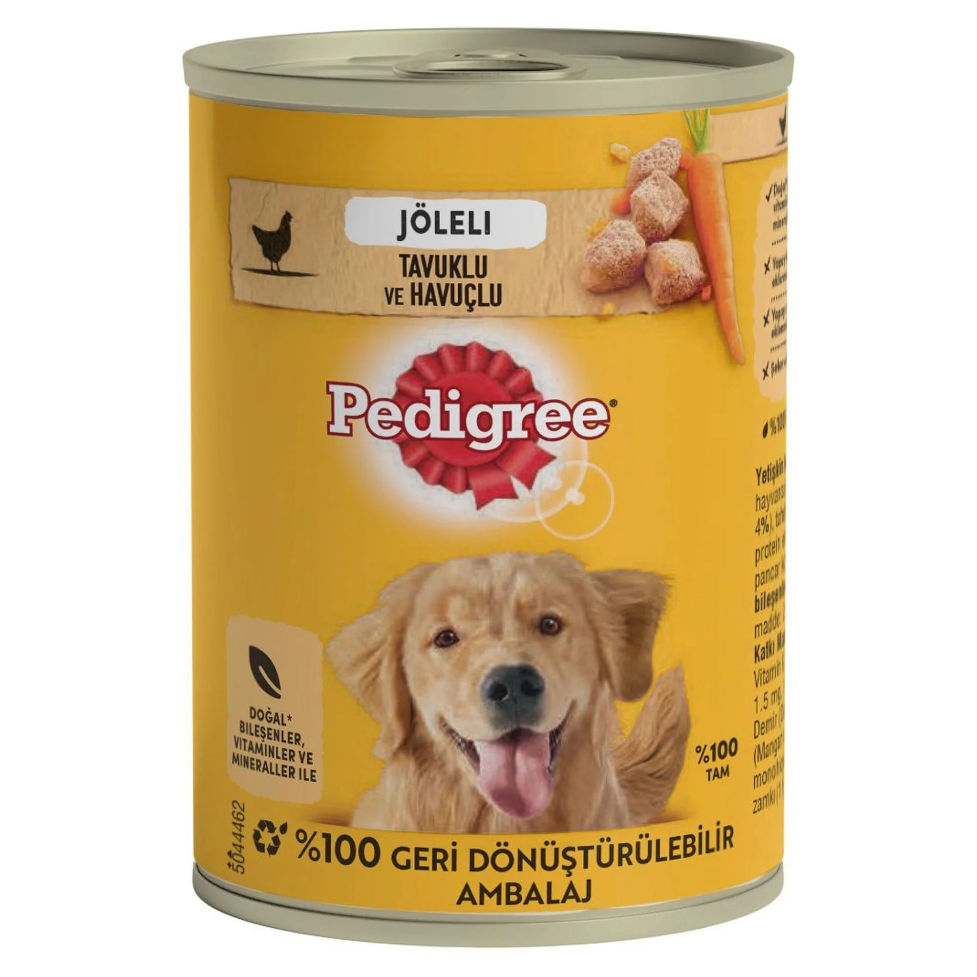 Pedigree Adult Tavuklu Yetişkin Köpek Konserve Yaş Mama 400 G