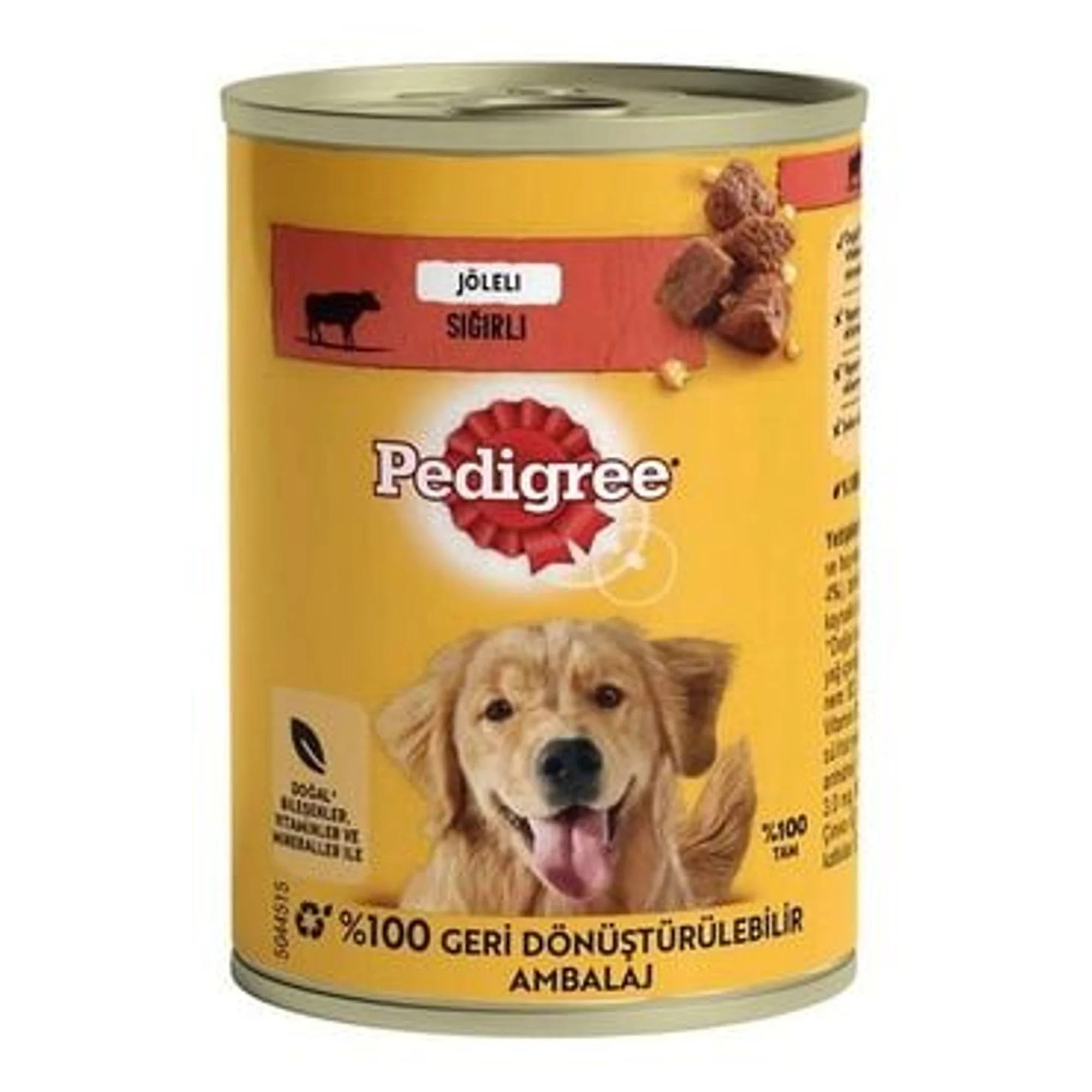 Pedigree Pedigree Sığır Etli Yetişkin Köpek Konserve Yaş Mama 400 G