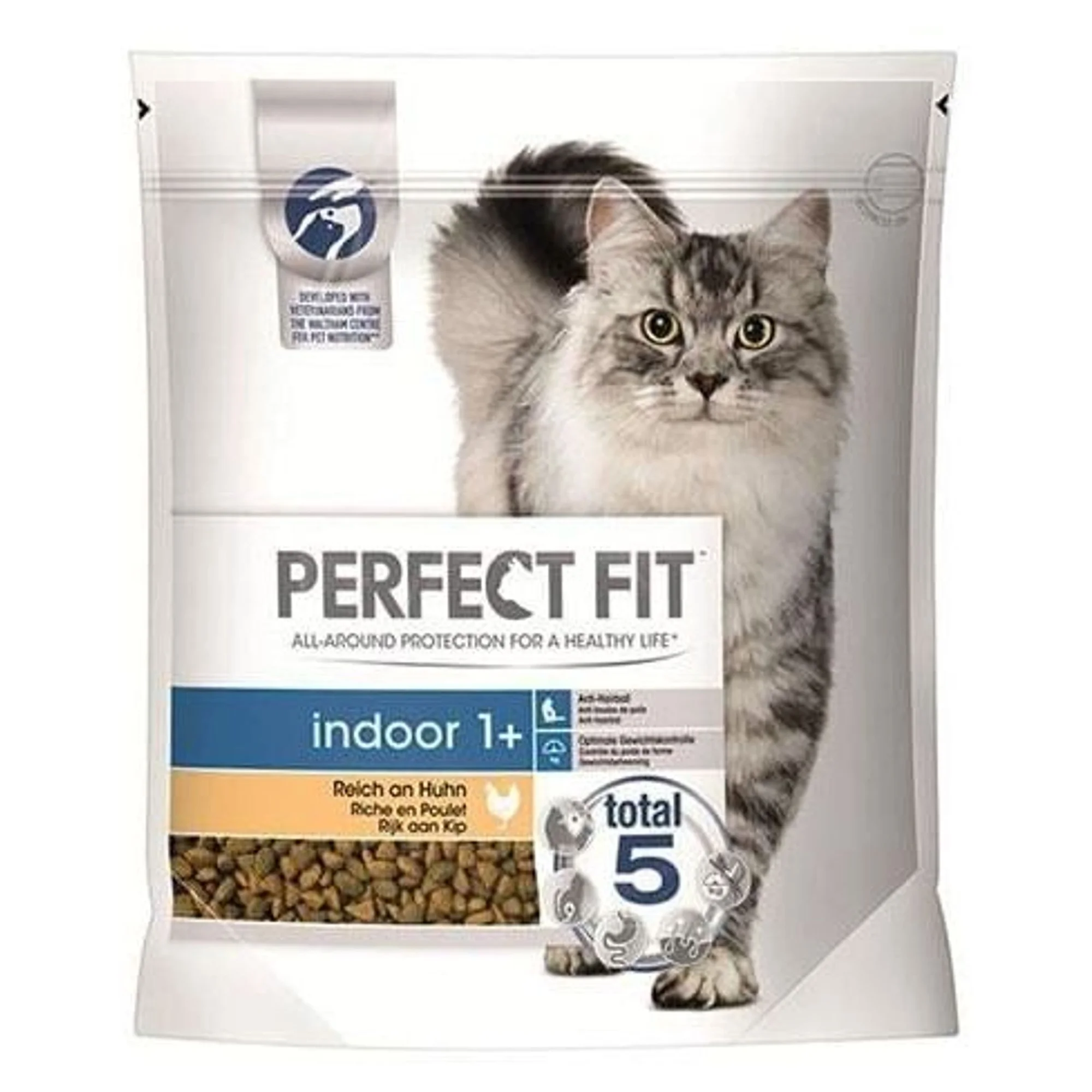 Perfect Fit Indoor Anti Hairball Tavuk Etli Yetişkin Kedi Maması 1.4 KG