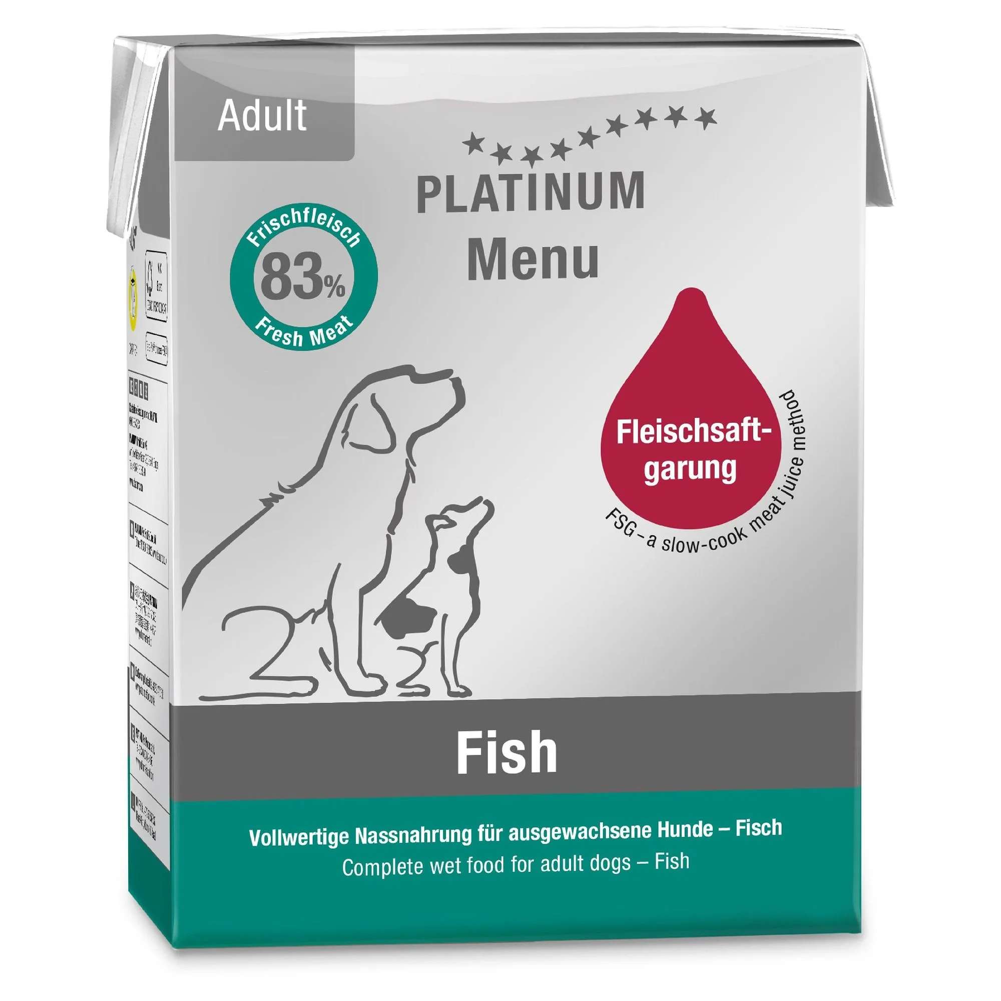 Platinum Adult Balık Yetişkin Köpek Yaş Mama 375 G