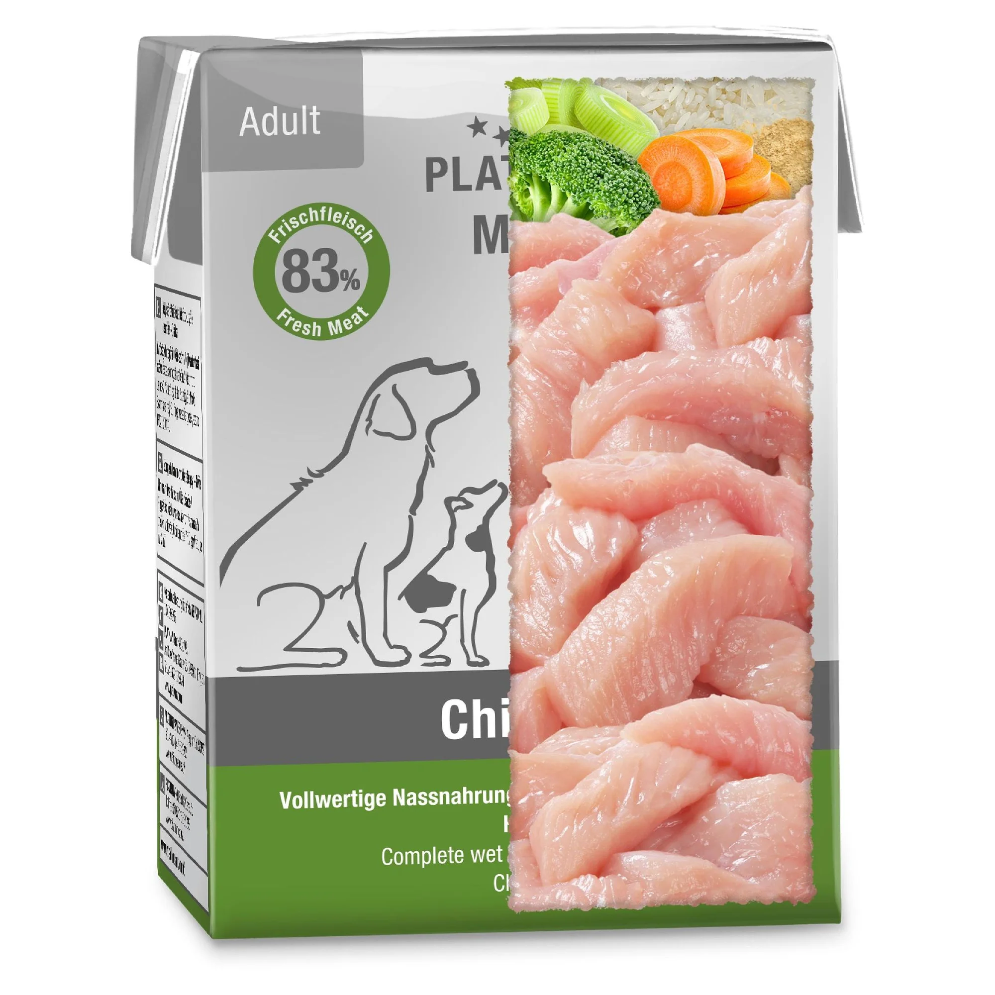 Platinum Tavuklu Yetişkin Köpek Yaş Mama 185 G — Normal, 250 g — Görsel 2