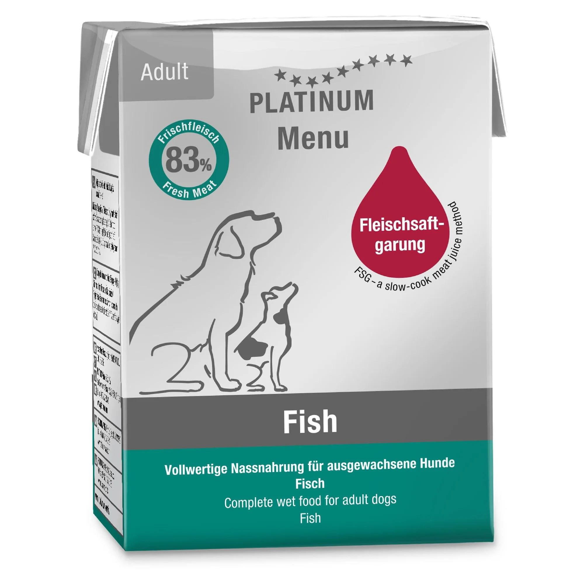 Platinum Balıklı Yetişkin Köpek Yaş Mama 185 G