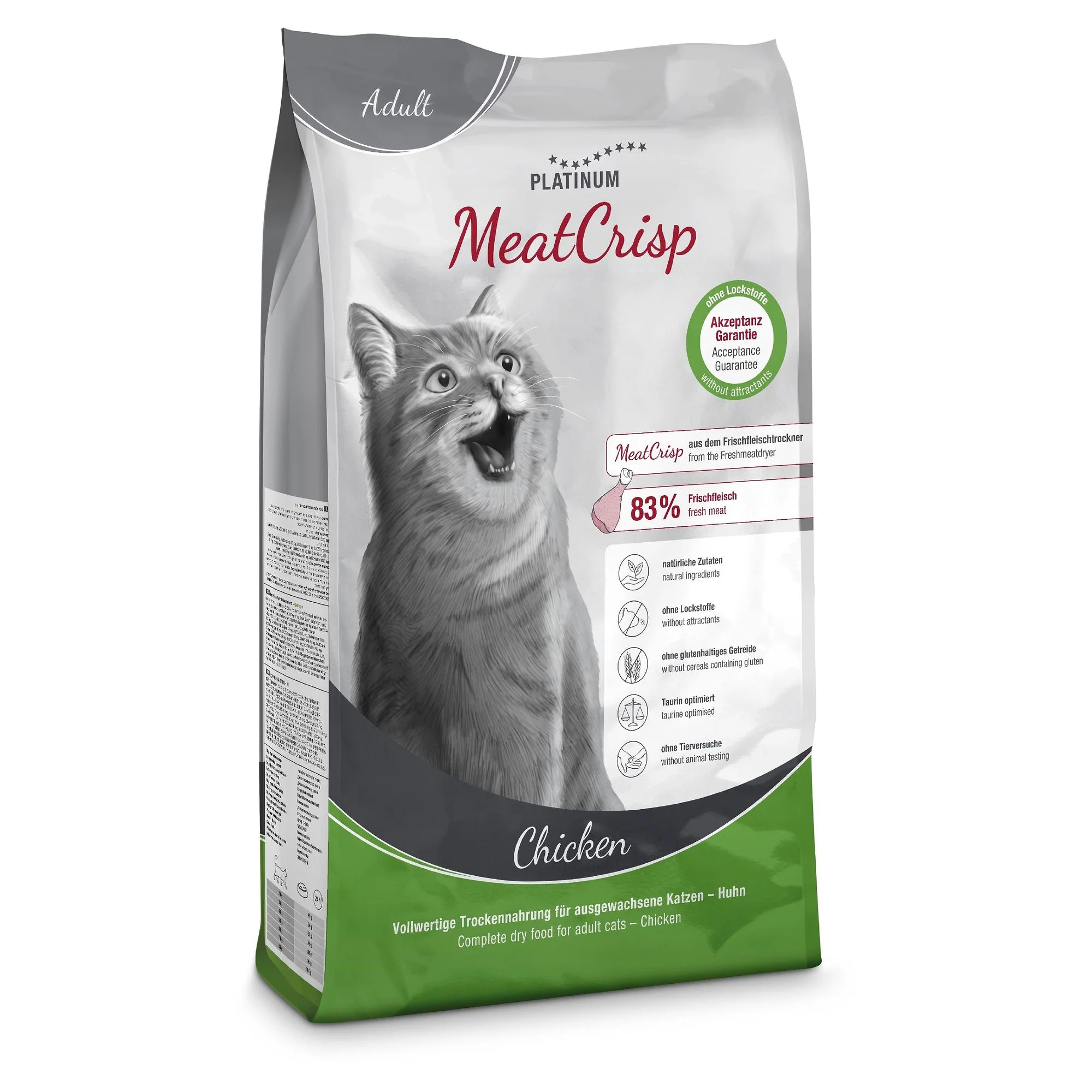 Platinum MeatCrisp Tavuklu Yetişkin Kedi Maması 3 KG — Normal, 3 kg — Görsel 2