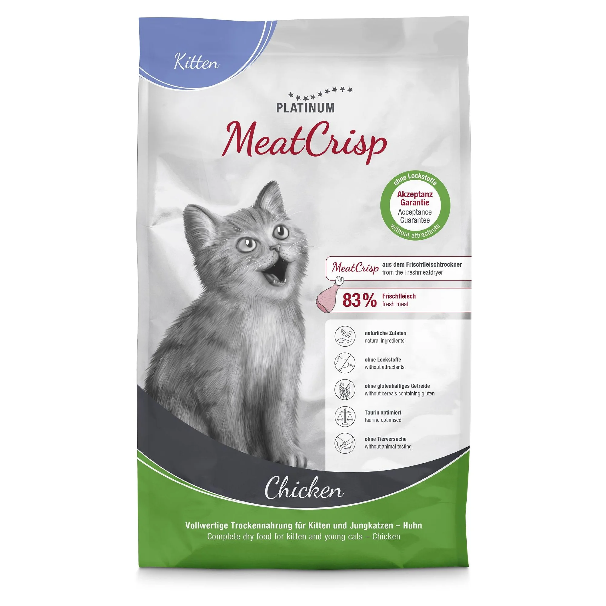 Platinum MeatCrisp Tavuk Yavru Kedi Maması 3 KG — Normal, 3 kg — Görsel 2