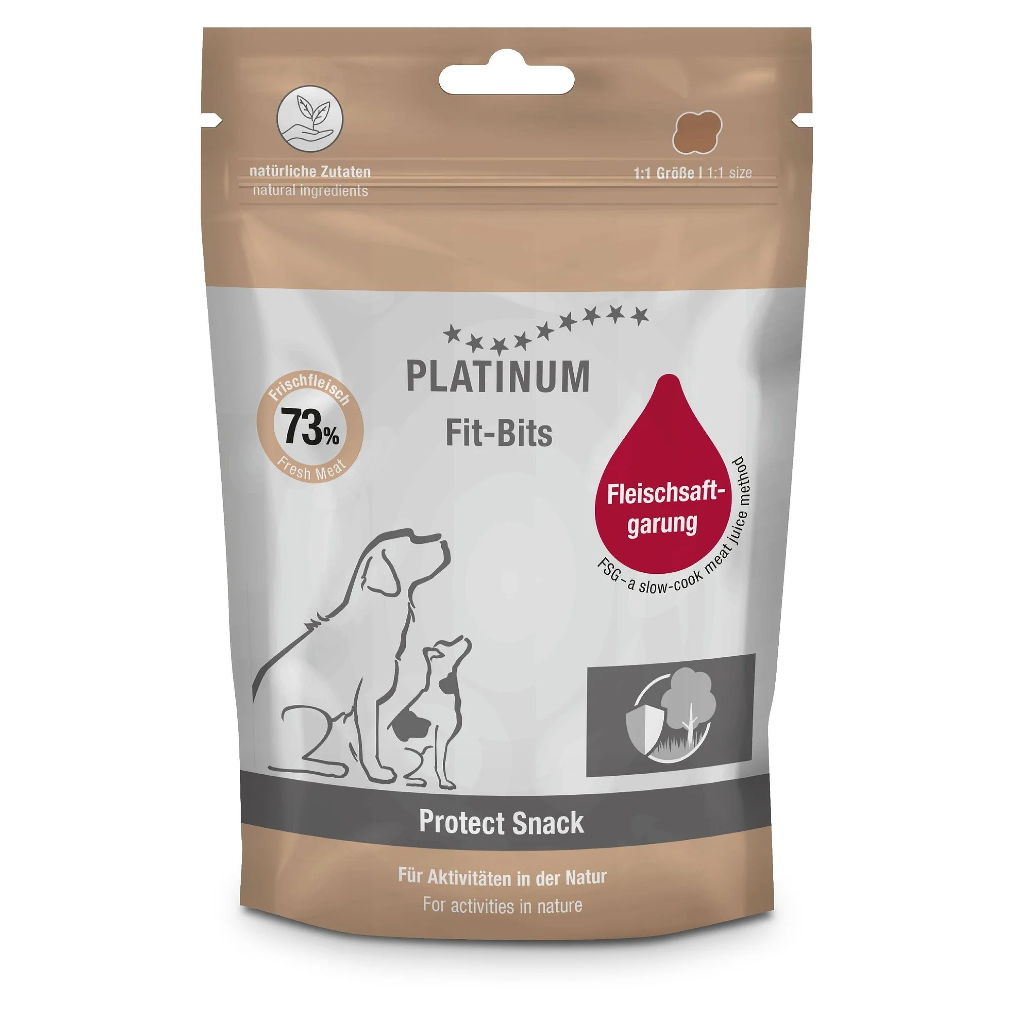 Platinum Fit-Bits Protect Tavuk Köpek Ödül Maması 150 G