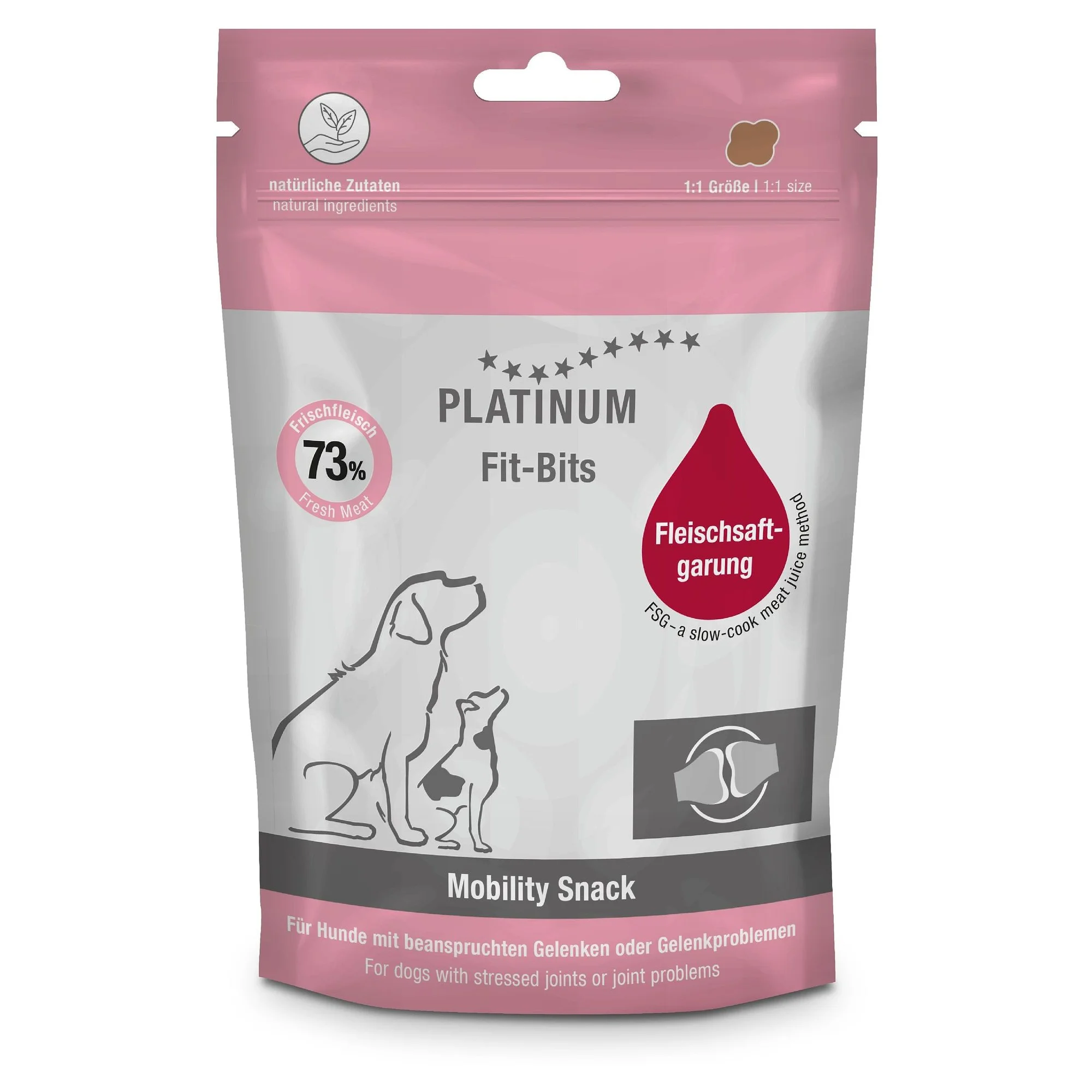 Platinum Fit-Bits Mobility Tavuk Köpek Ödül Maması 150 G