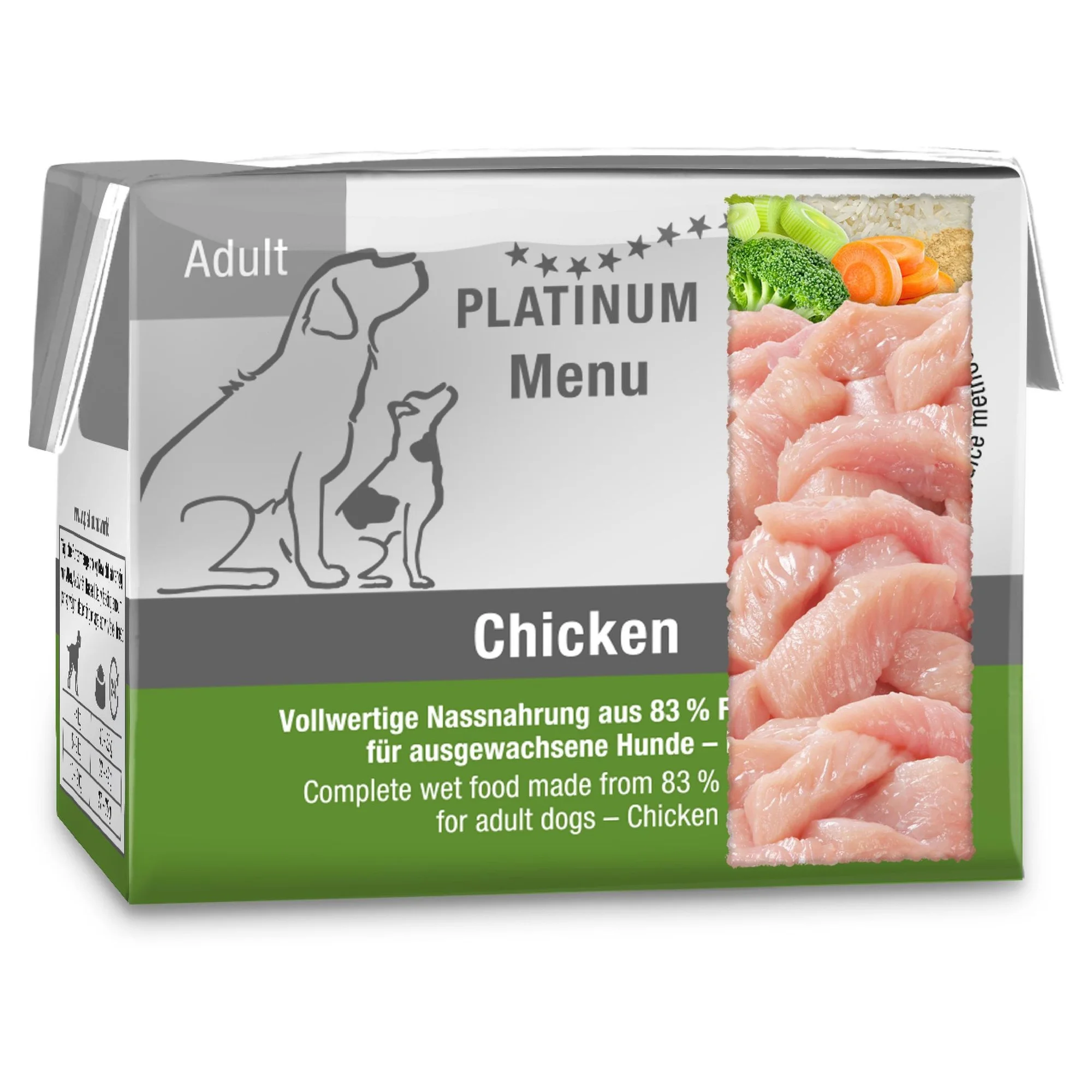 Platinum Tavuk Yetişkin Köpek Yaş Mama 90 G — Normal, 120 g — Görsel 2