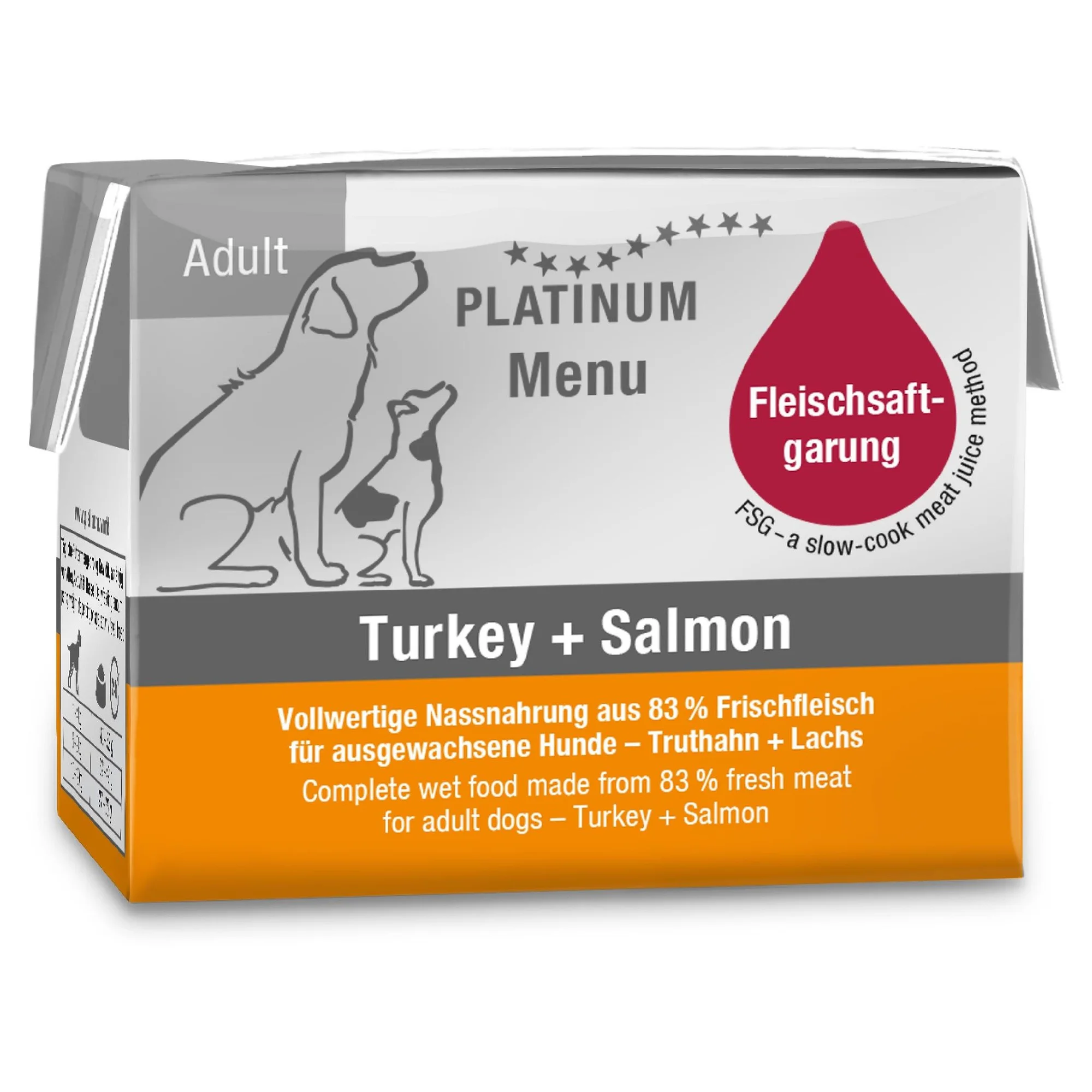 Platinum Hindi ve Somonlu Yetişkin Köpek Yaş Mama 90 G