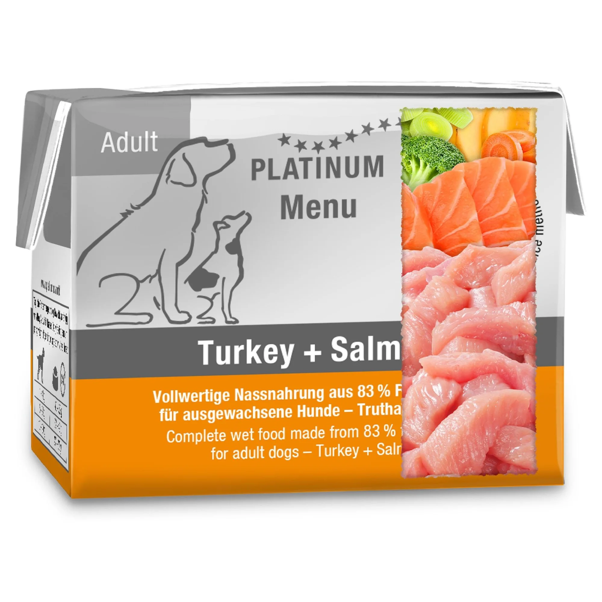 Platinum Hindi ve Somonlu Yetişkin Köpek Yaş Mama 90 G — Normal, 100 g — Görsel 2