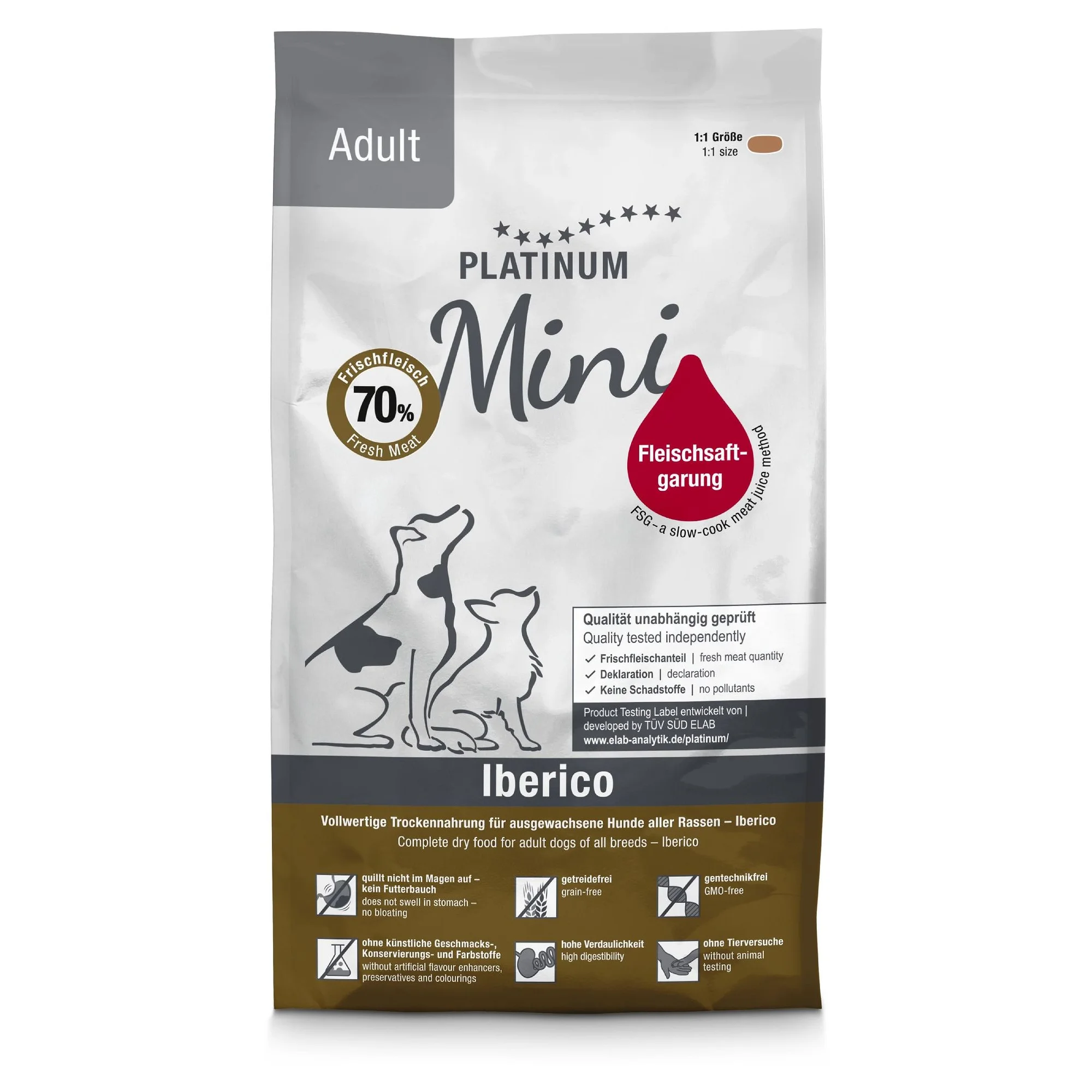 Platinum Iberico Mini Yetişkin Köpek Maması 900 G