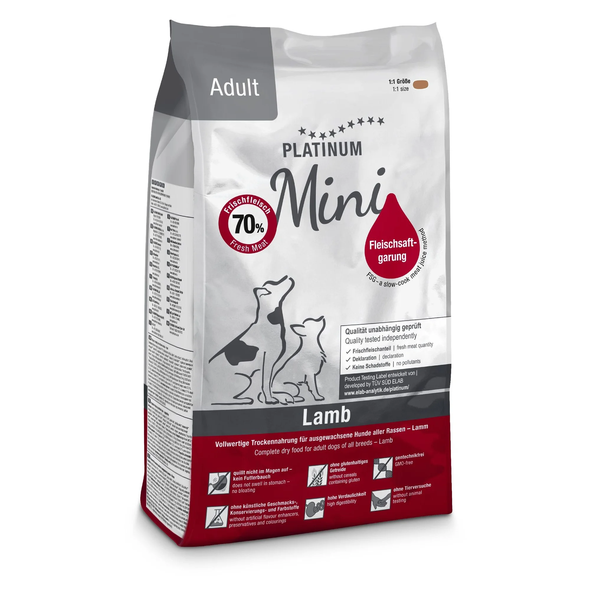 Platinum Mini Yetişkin Köpek Maması 900 G — Normal, 975 g — Görsel 2