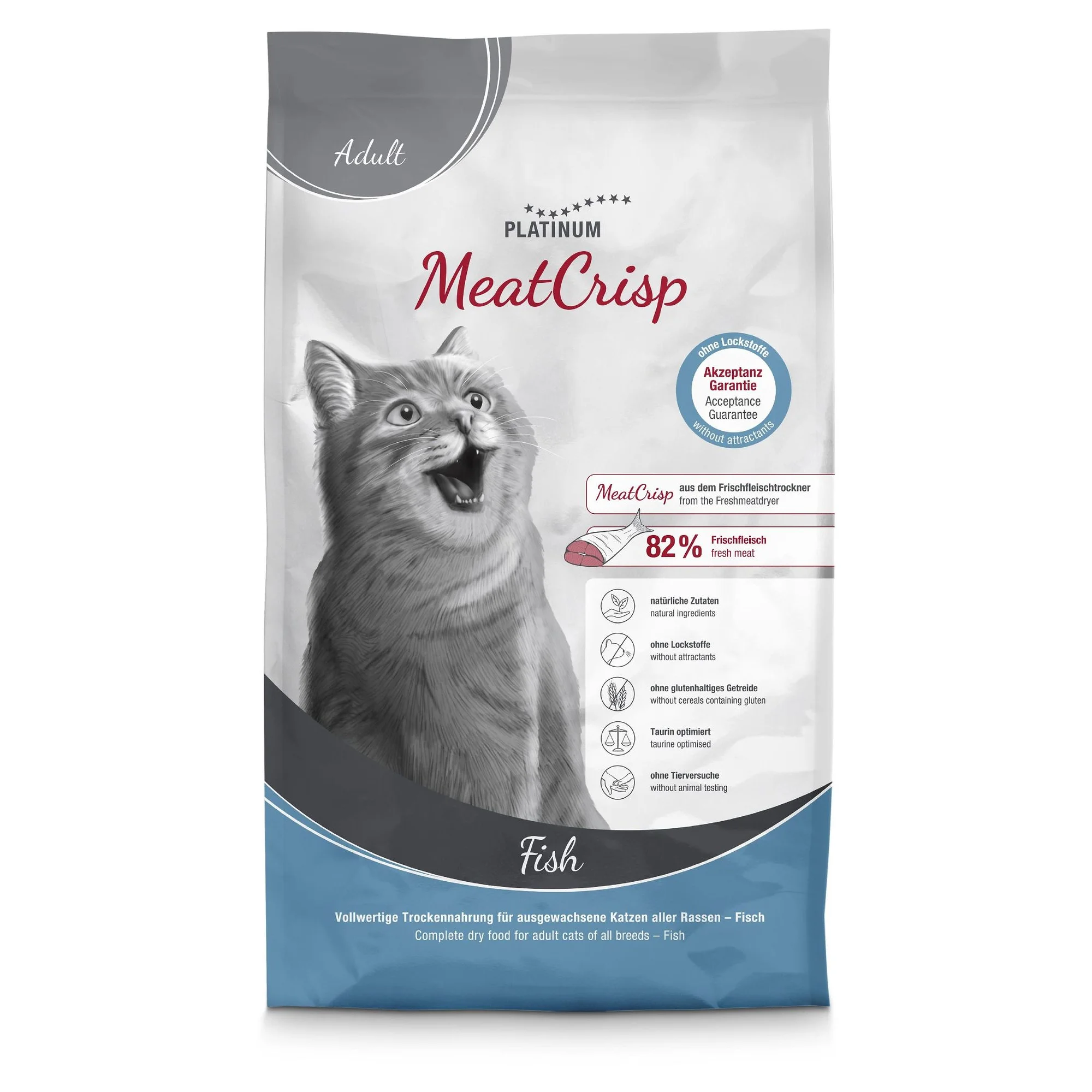 Platinum MeatCrisp Balıklı Yetişkin Kedi Maması 1.5 KG