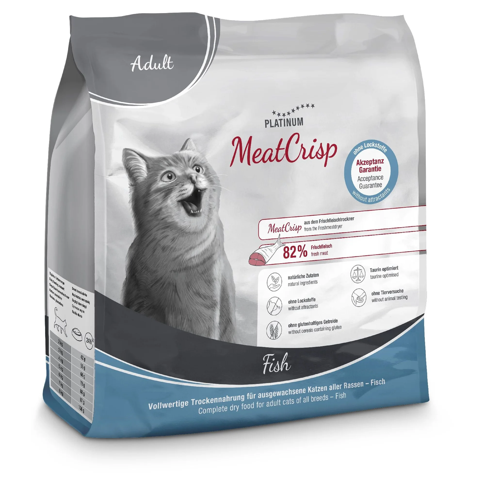 Platinum MeatCrisp Balıklı Yetişkin Kedi Maması 400 G — Normal, 550 g — Görsel 2