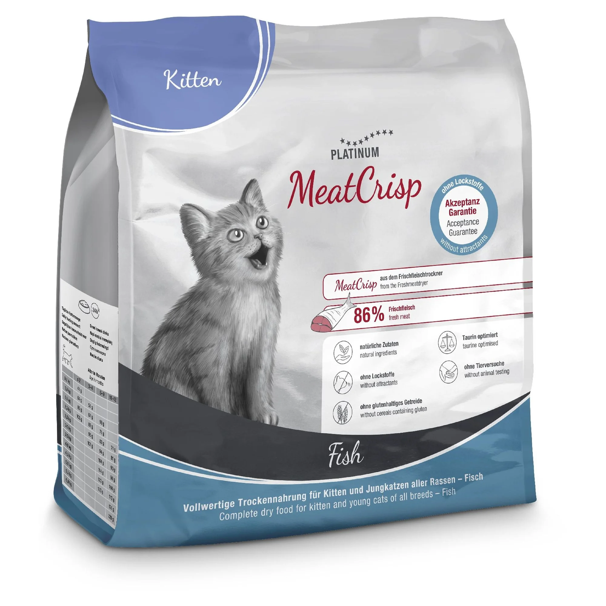 Platinum MeatCrisp Balıklı Yavru Kedi Maması 400 G — Normal, 550 g — Görsel 2