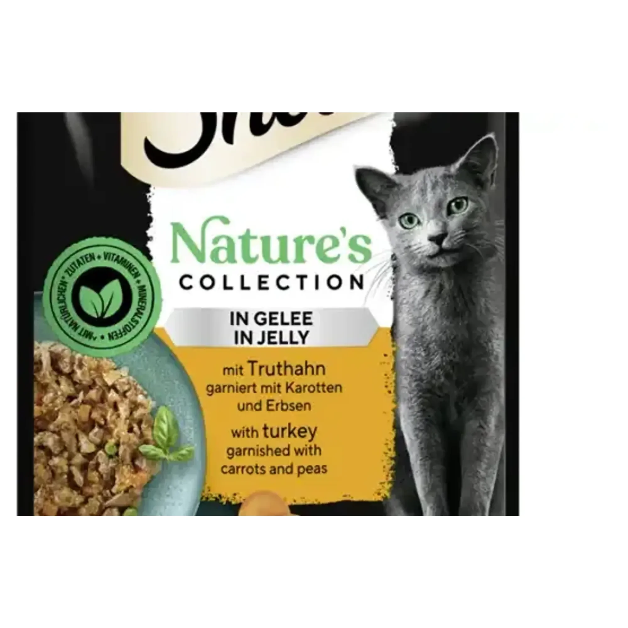 Sheba Hindi, Havuç ve Bezelyeli Yetişkin Kedi Yaş Mama 85 G