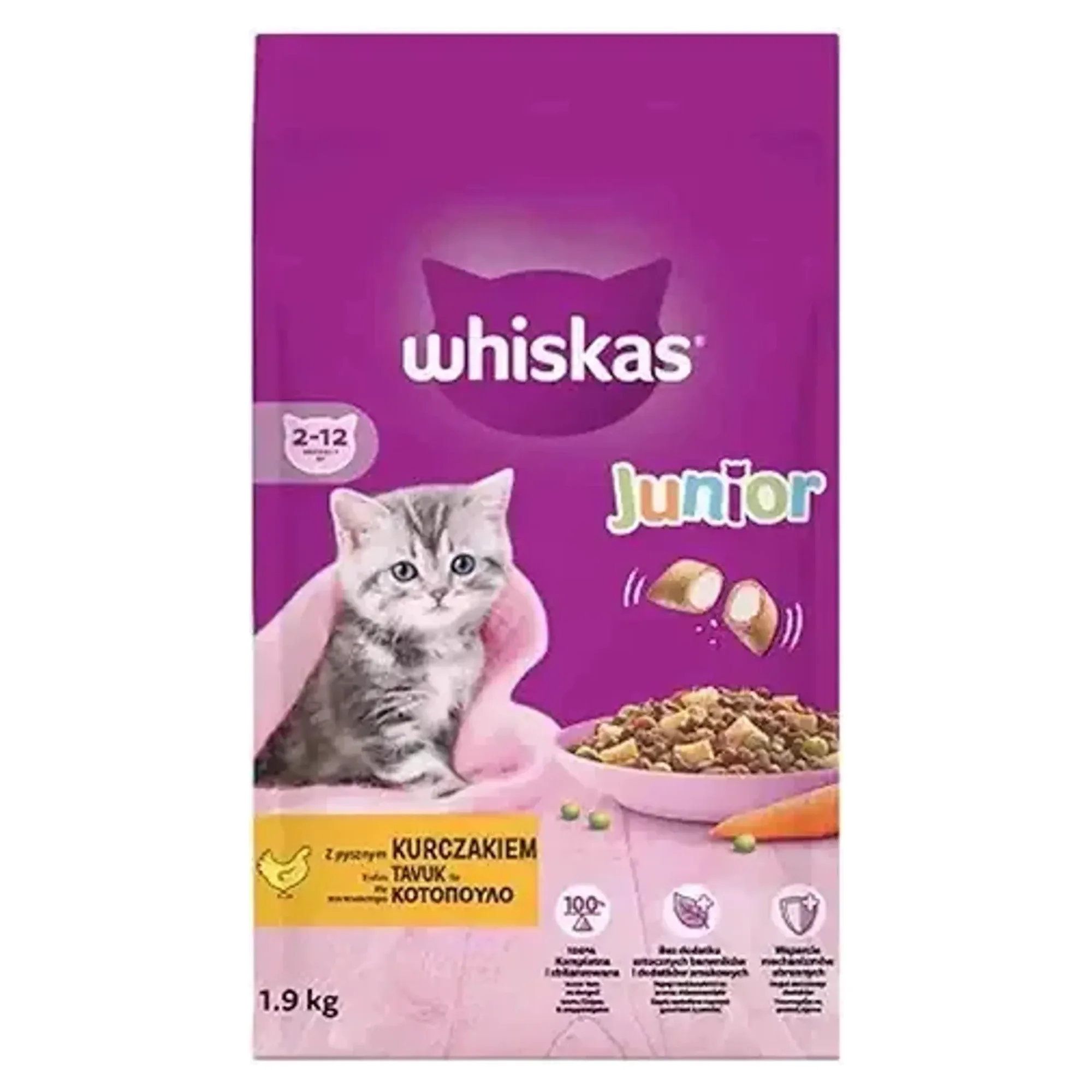 Whiskas Whiskas Tavuklu Yavru Kedi Maması 1.9 KG