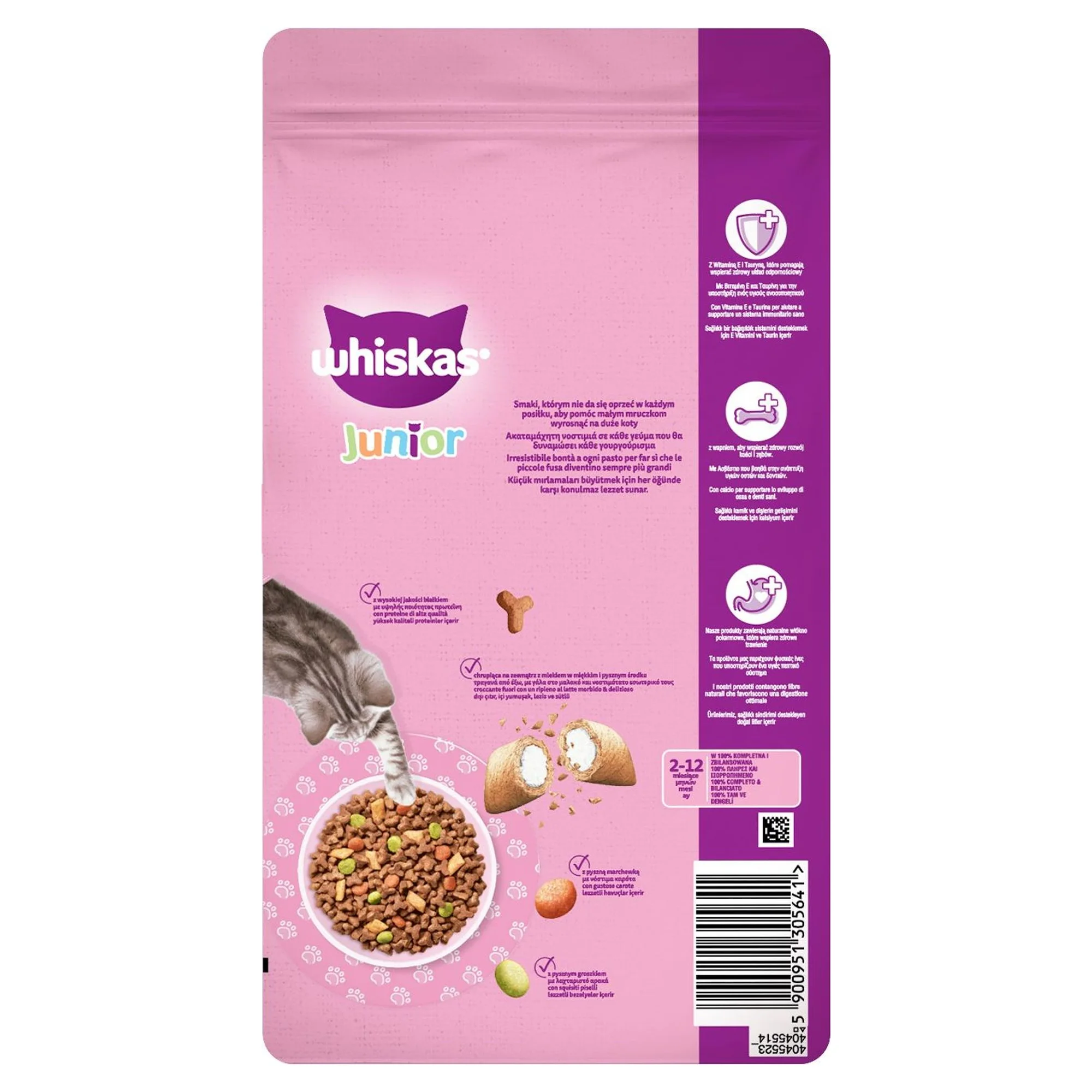 Whiskas Tavuklu Yavru Kedi Maması 1.9 KG — Normal, 1.9 kg — Görsel 2