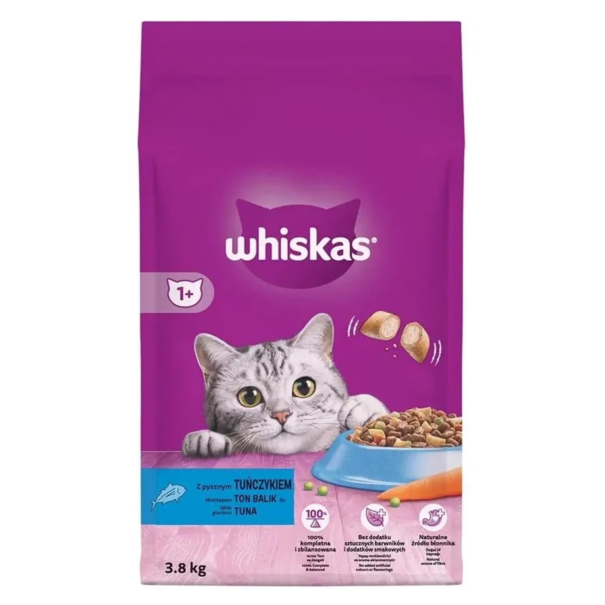Whiskas Whiskas Ton Balıklı Yetişkin Kedi Maması 3.8 KG