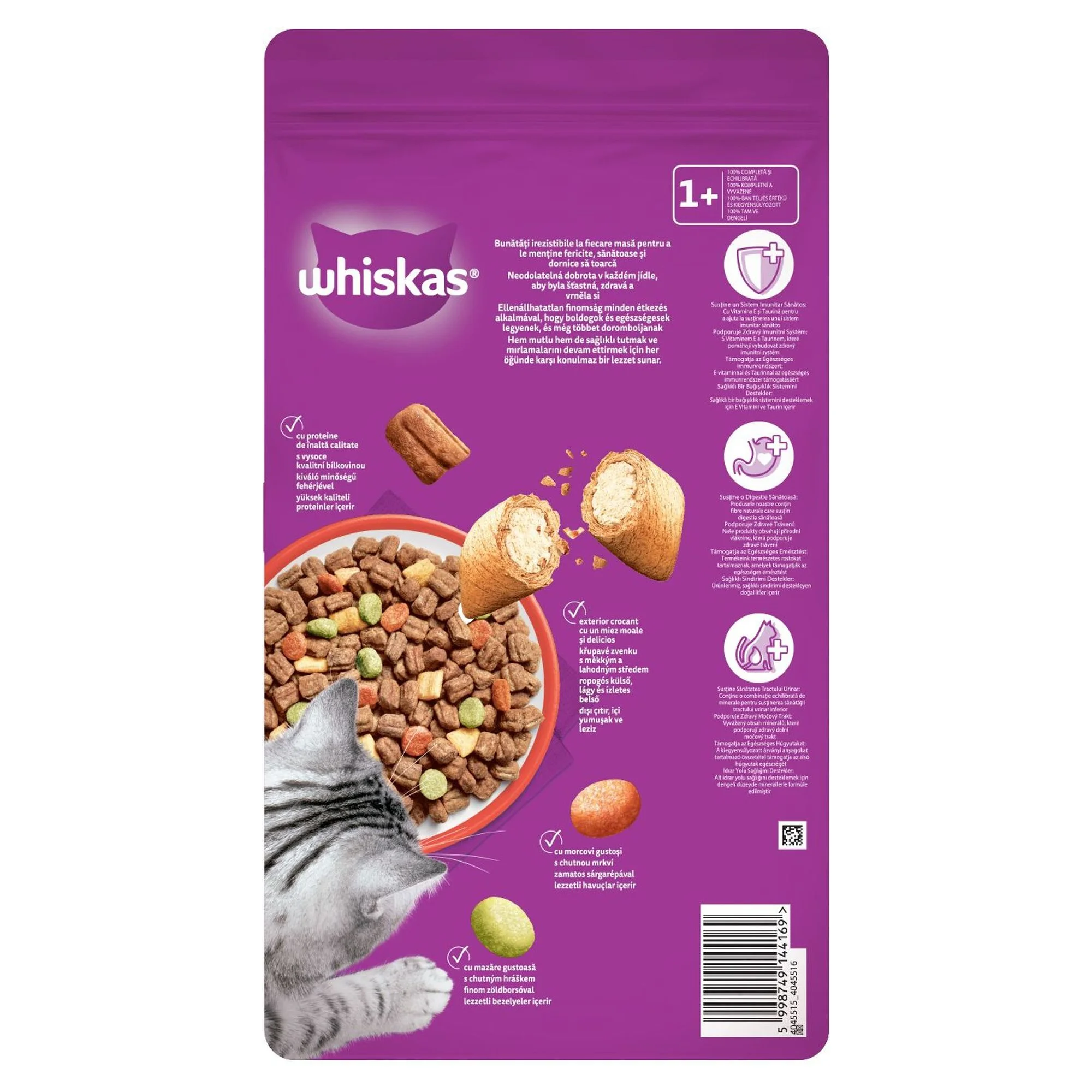 Whiskas Sığırlı Yetişkin Kedi Maması 3.8 KG — Normal, 3.9 kg — Görsel 2