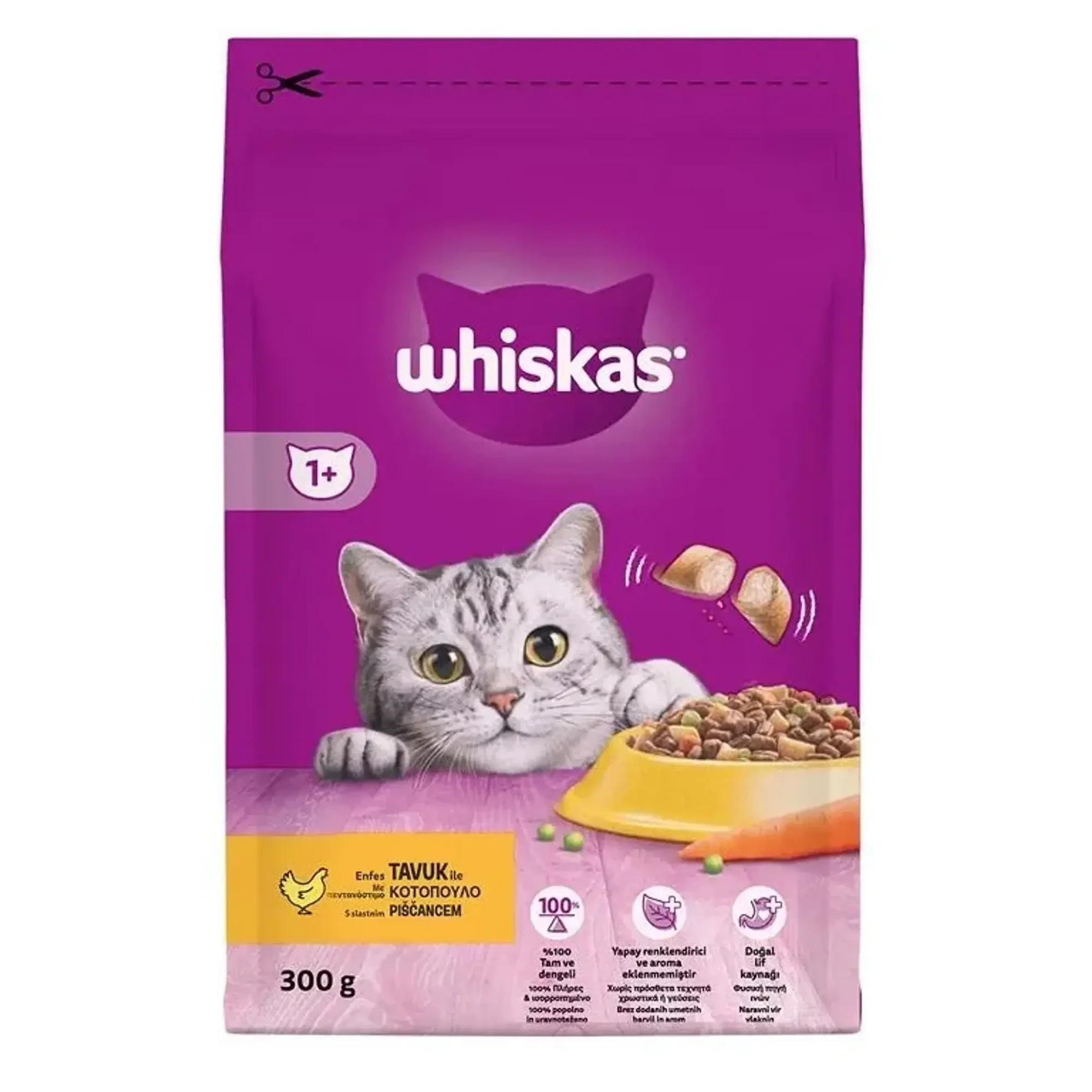 Whiskas Whiskas Tavuklu Yetişkin Kedi Maması 300 G