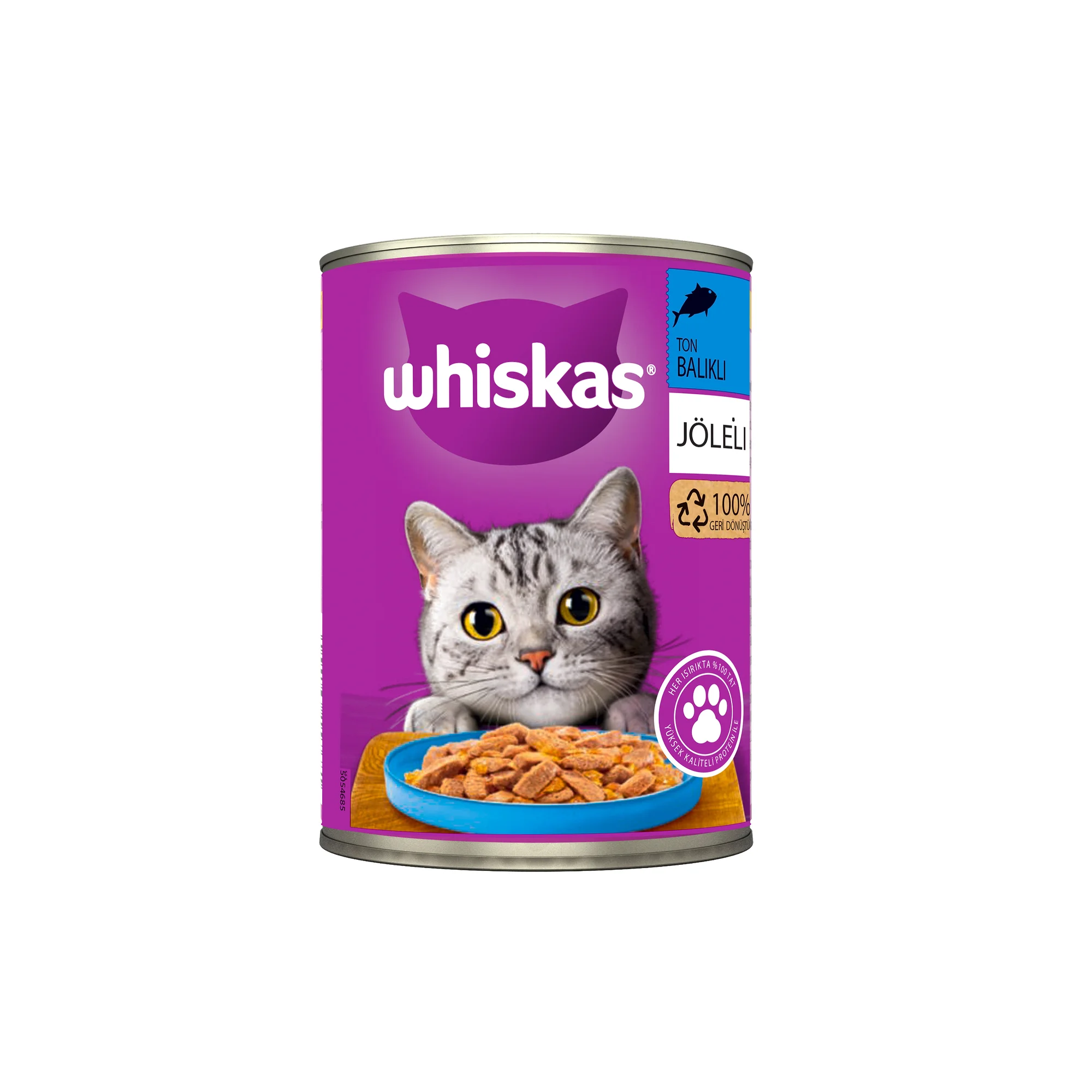 Whiskas Ton Balıklı ve Jöleli Yetişkin Kedi Yaş Mama 400 G