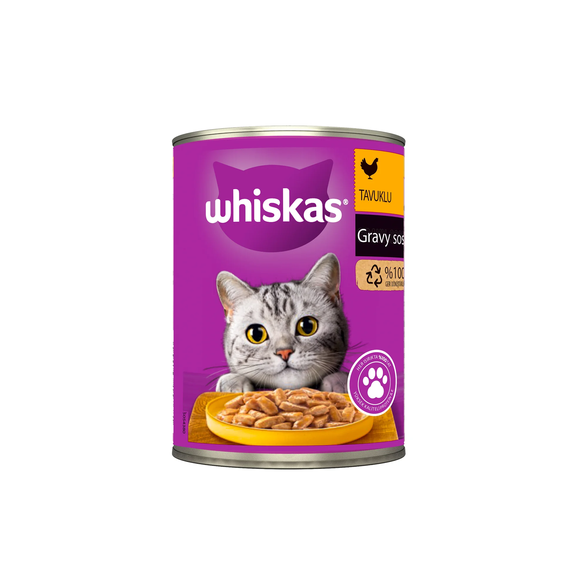 Whiskas Tavuk ve Gravy Soslu Yetişkin Kedi Yaş Mama 400 G