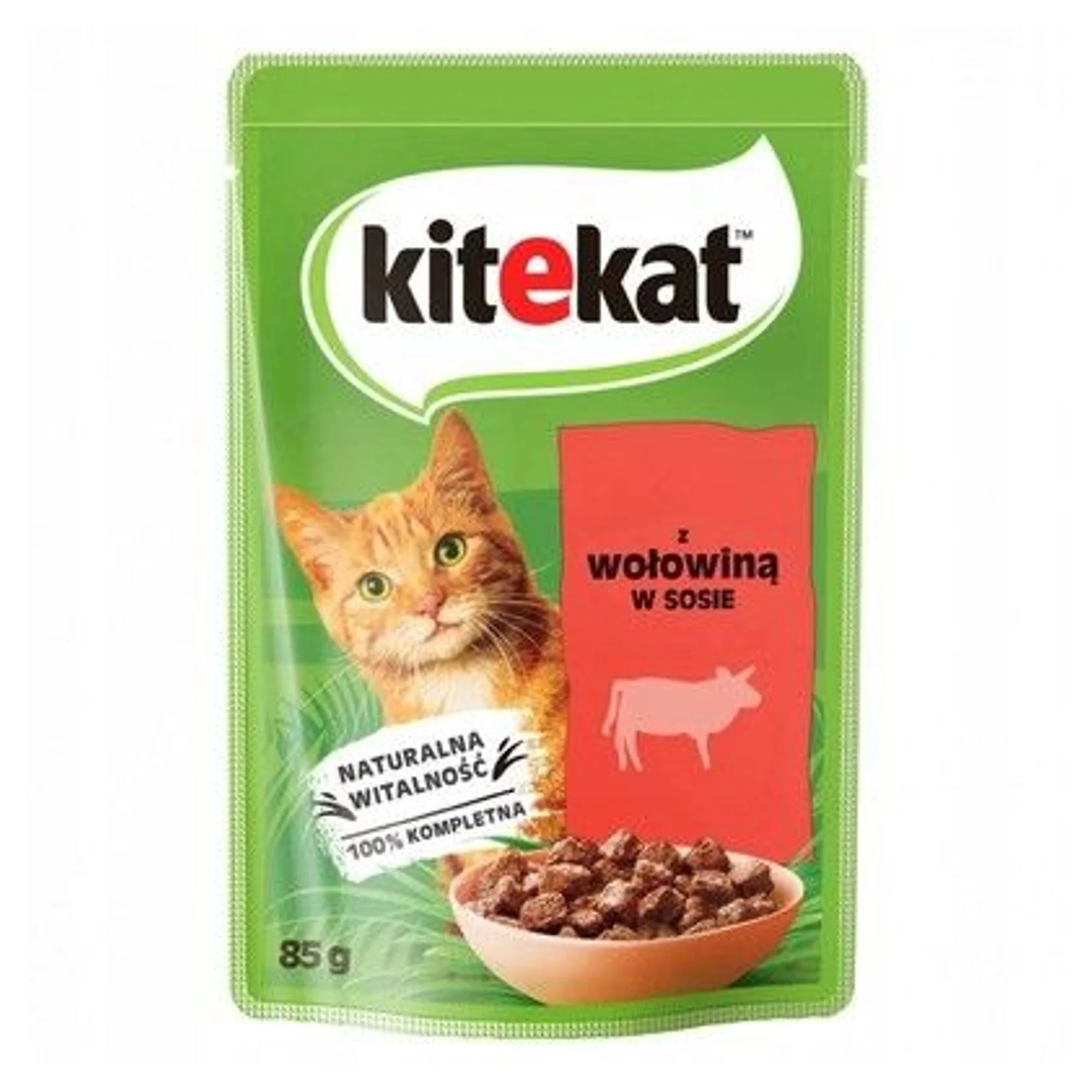 Kitekat Sığır Etli Yetişkin Kedi Yaş Mama 85 G