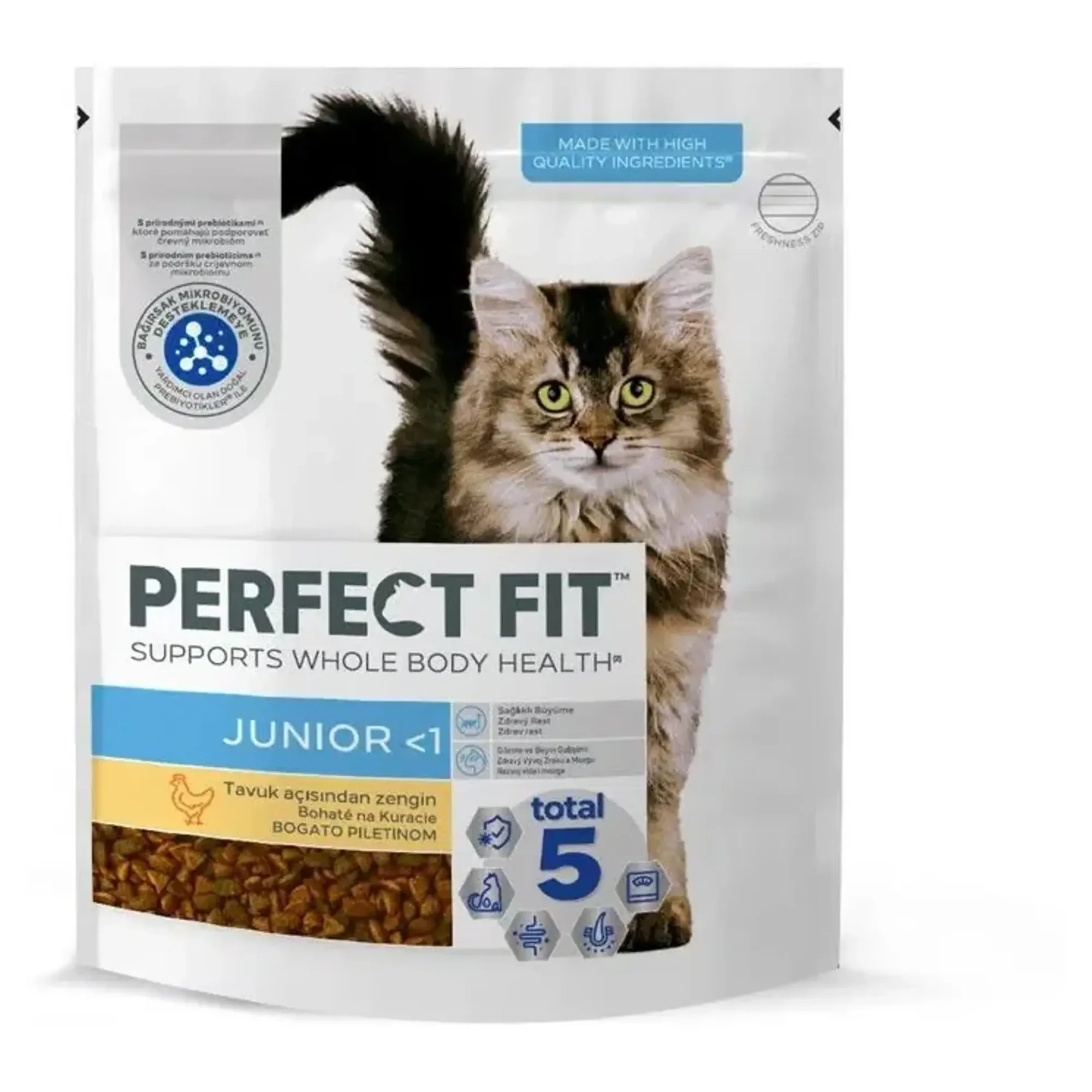 Perfect Fit Perfect Fit Tavuklu Yavru Kedi Maması 750 G