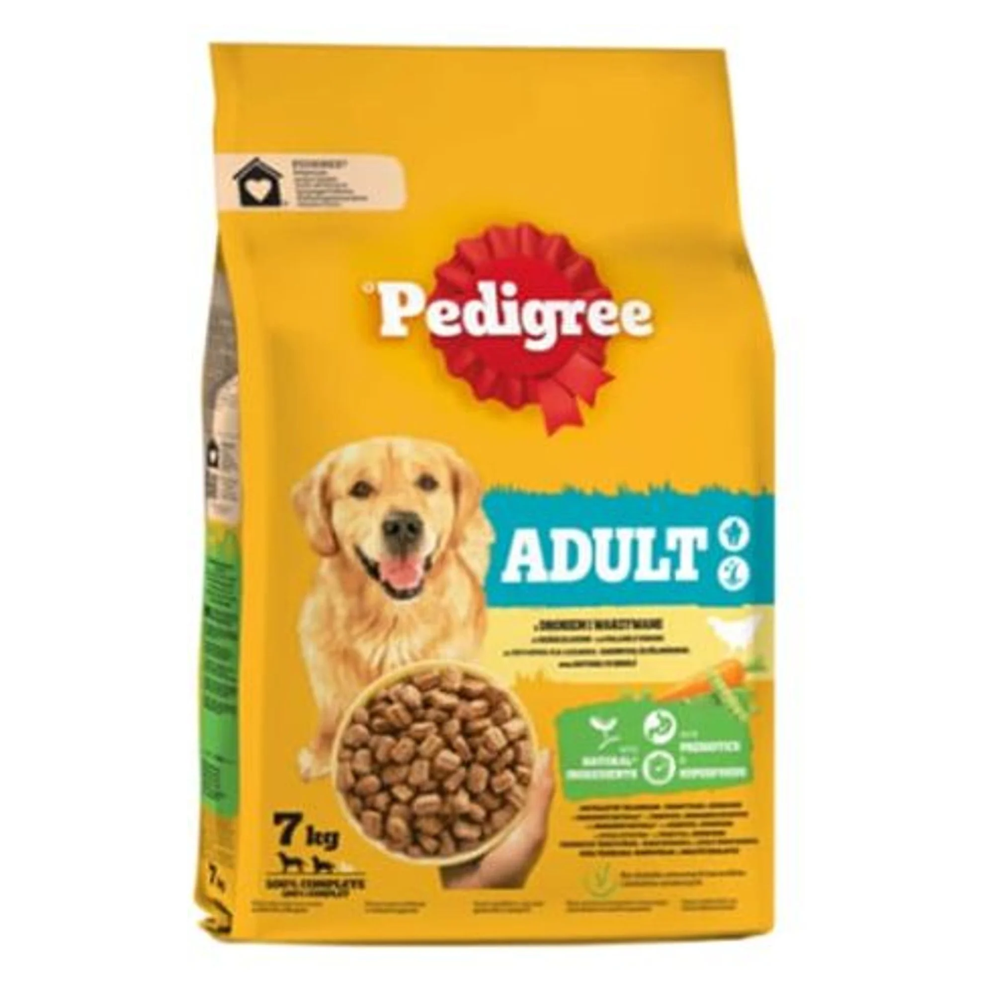 Pedigree Kümes Hayvanlı ve Sebzeli Yetişkin Köpek Maması 7 KG