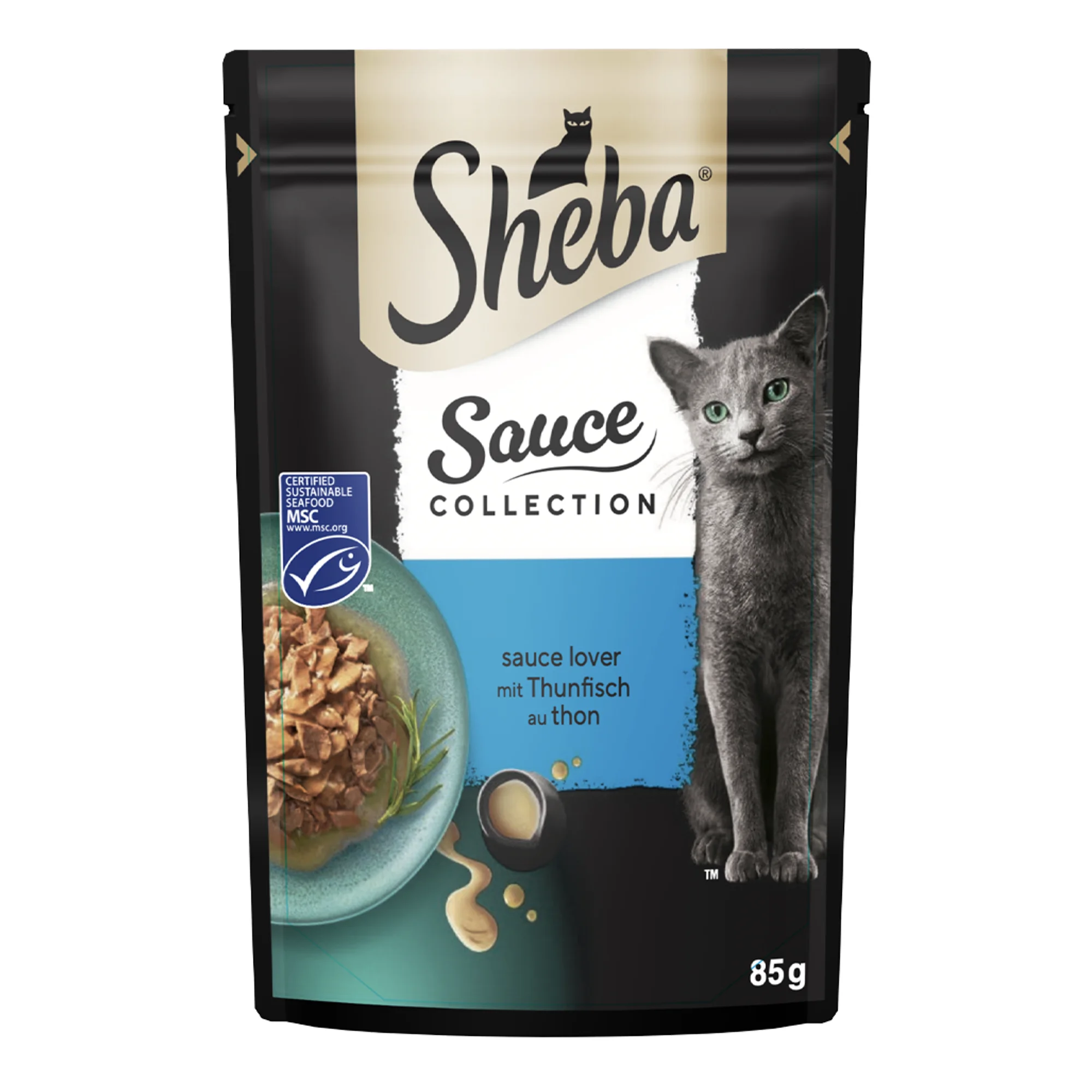 Sheba Ton Balıklı Yetişkin Kedi Yaş Mama 85 G
