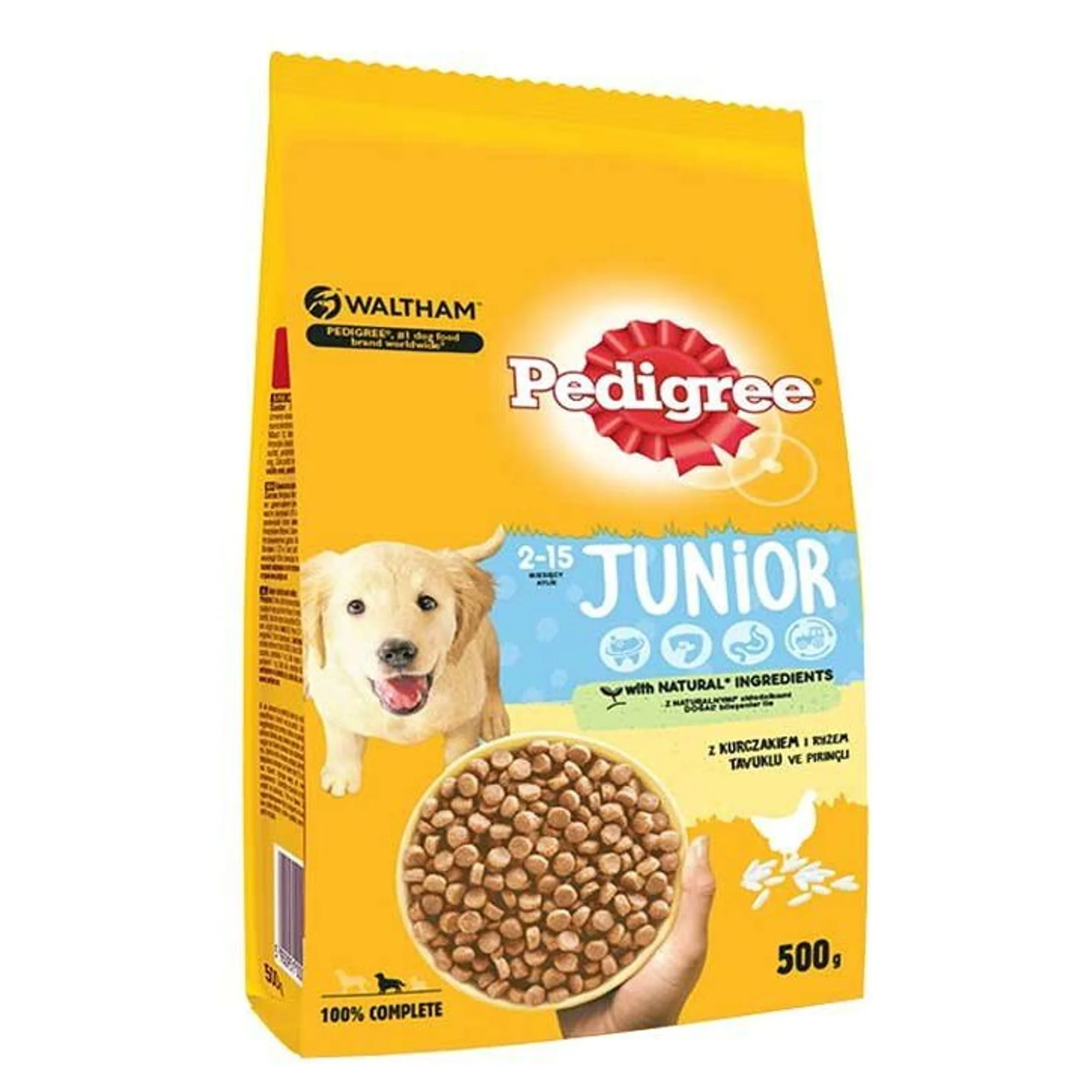 Pedigree Kümes Hayvanları ve Sebzeli Yavru Köpek Maması 1500 G