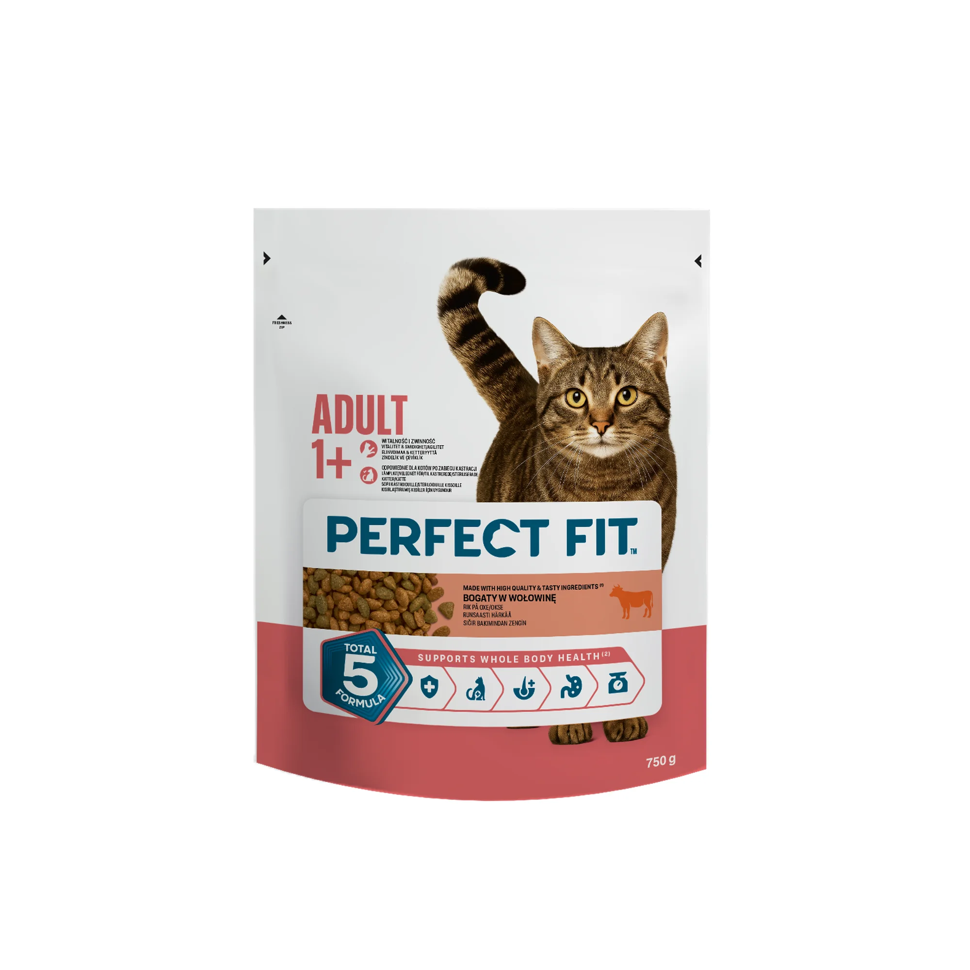 Perfect Fit Sığır Yetişkin Kedi Maması 750 G