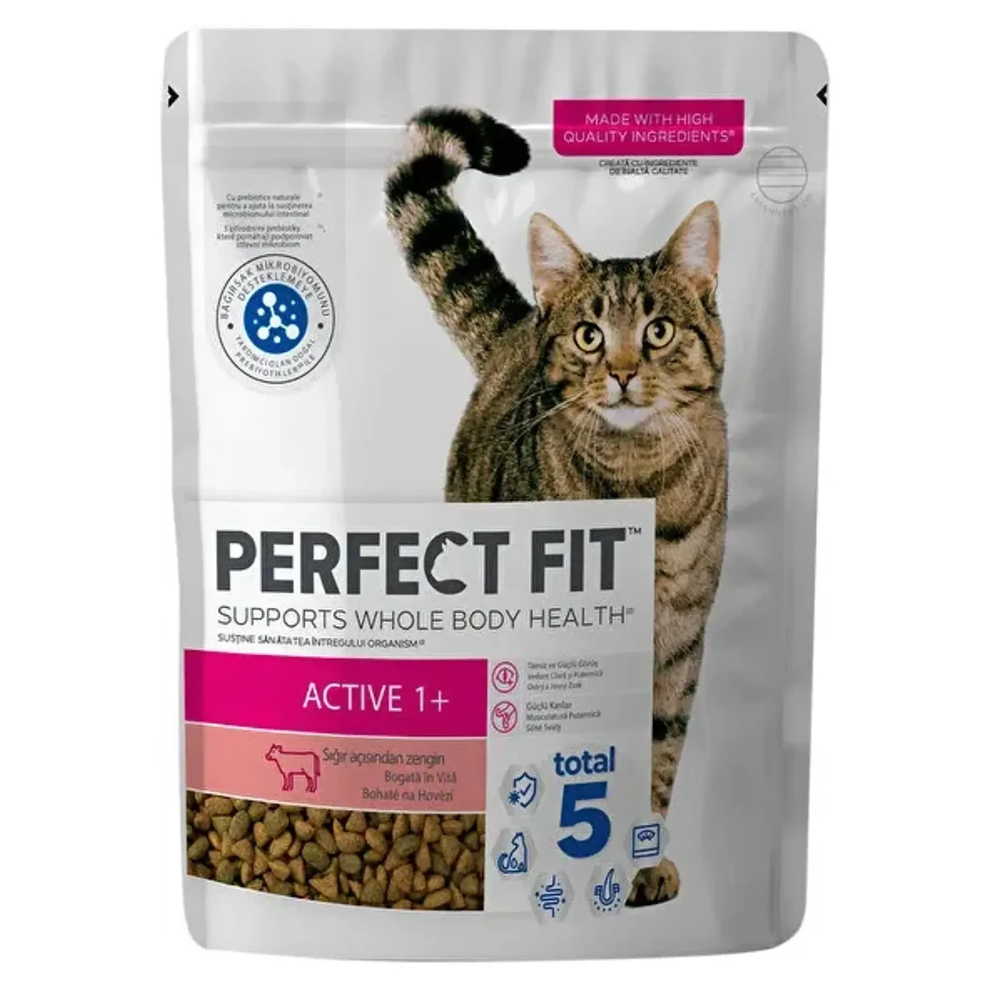 Perfect Fit Perfect Fit Sığır Yetişkin Kedi Maması 750 G